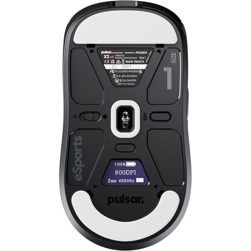 Мышь игровая PULSAR X2 v3 eS Mini Black