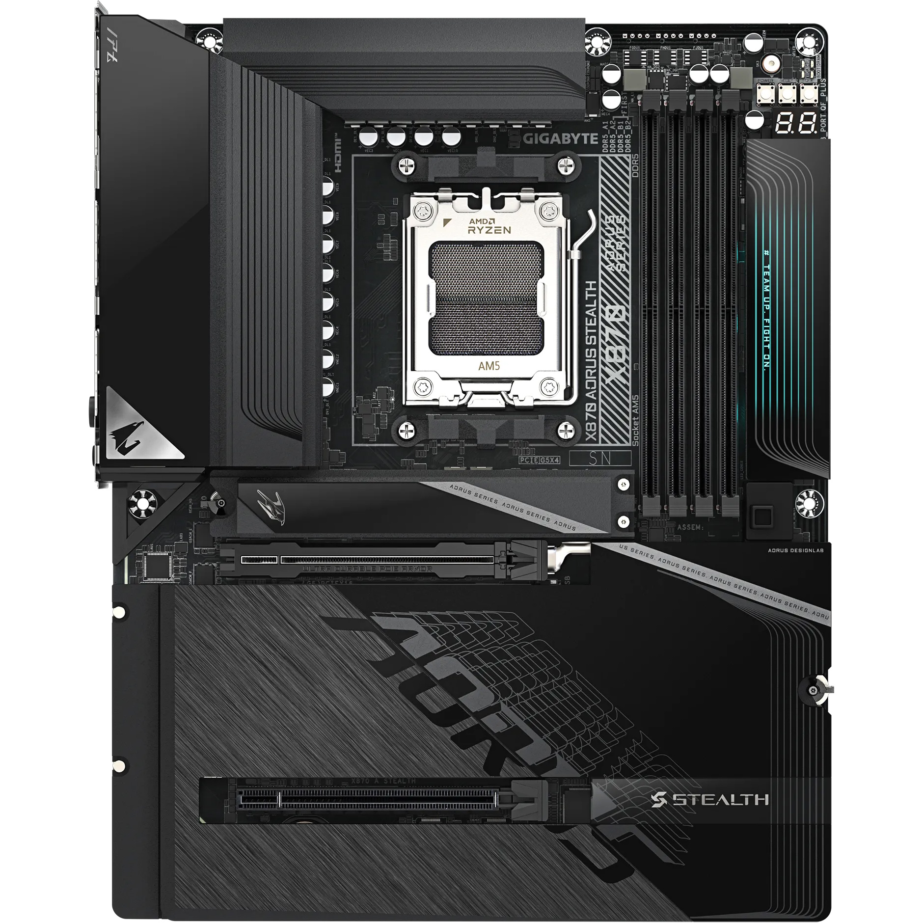 Материнская плата Gigabyte AORUS X870 Stealth