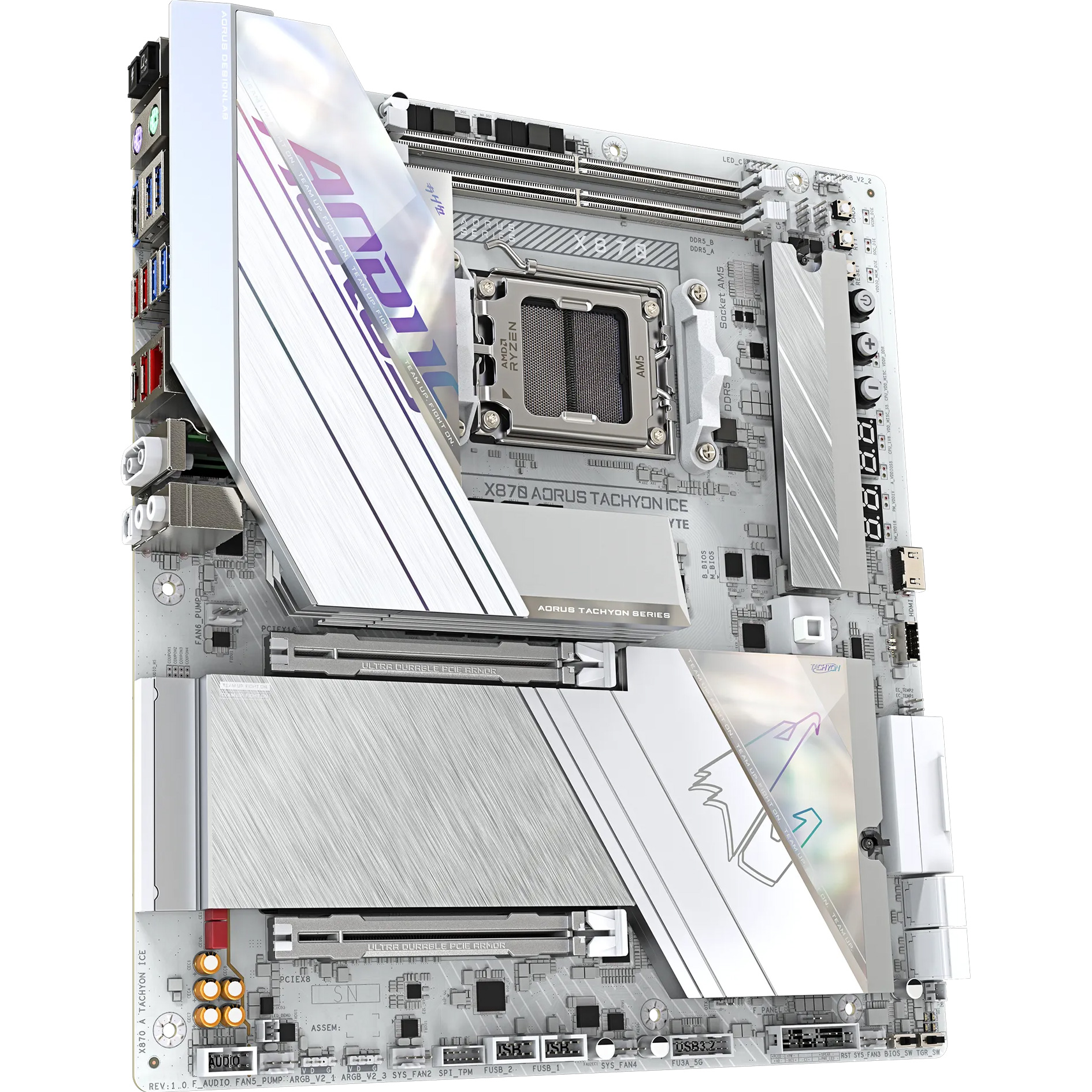 Материнская плата Gigabyte AORUS X870 Tachyon Ice