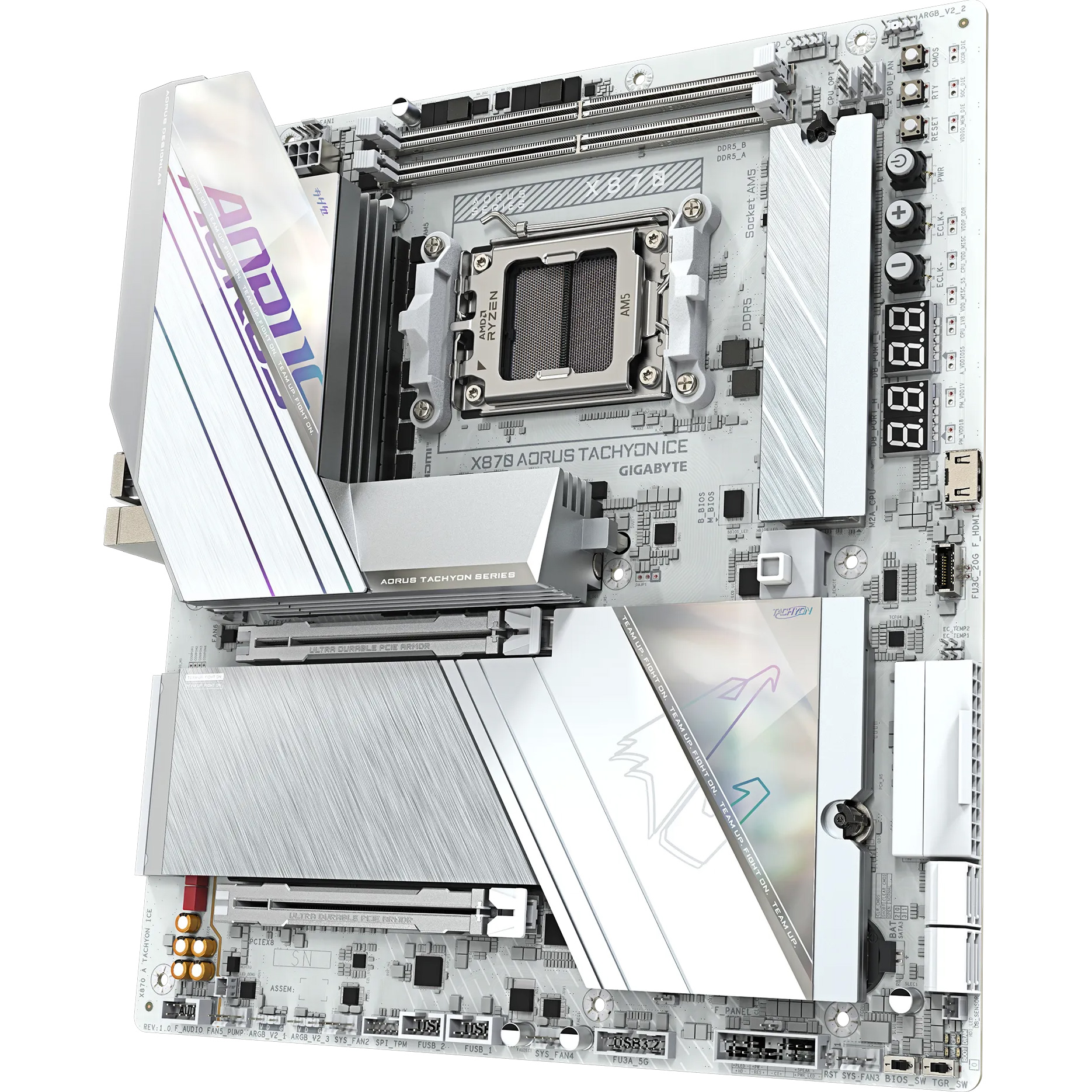 Материнская плата Gigabyte AORUS X870 Tachyon Ice