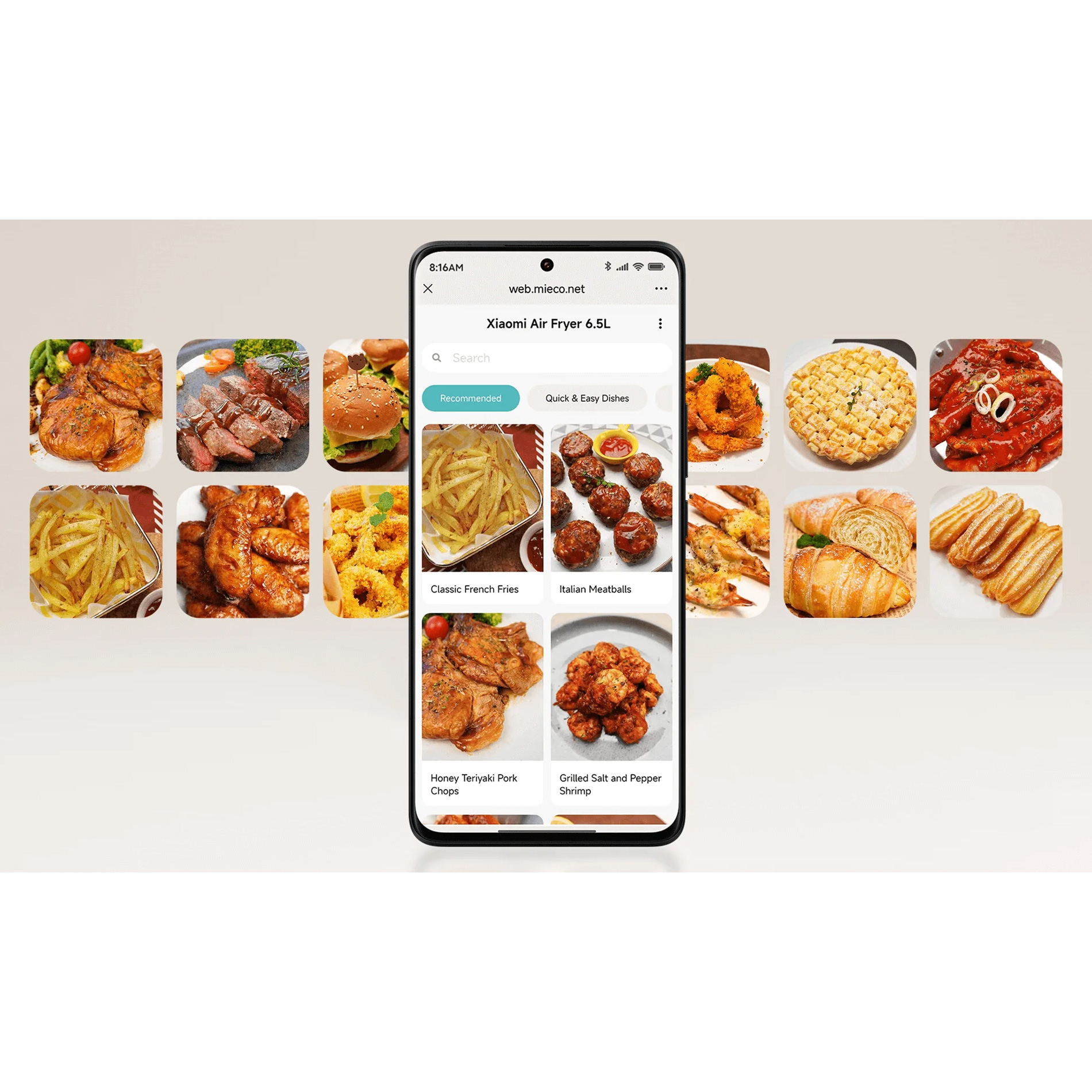 Мультипечь XIAOMI Air Fryer 6.5L White (BHR083MEU)