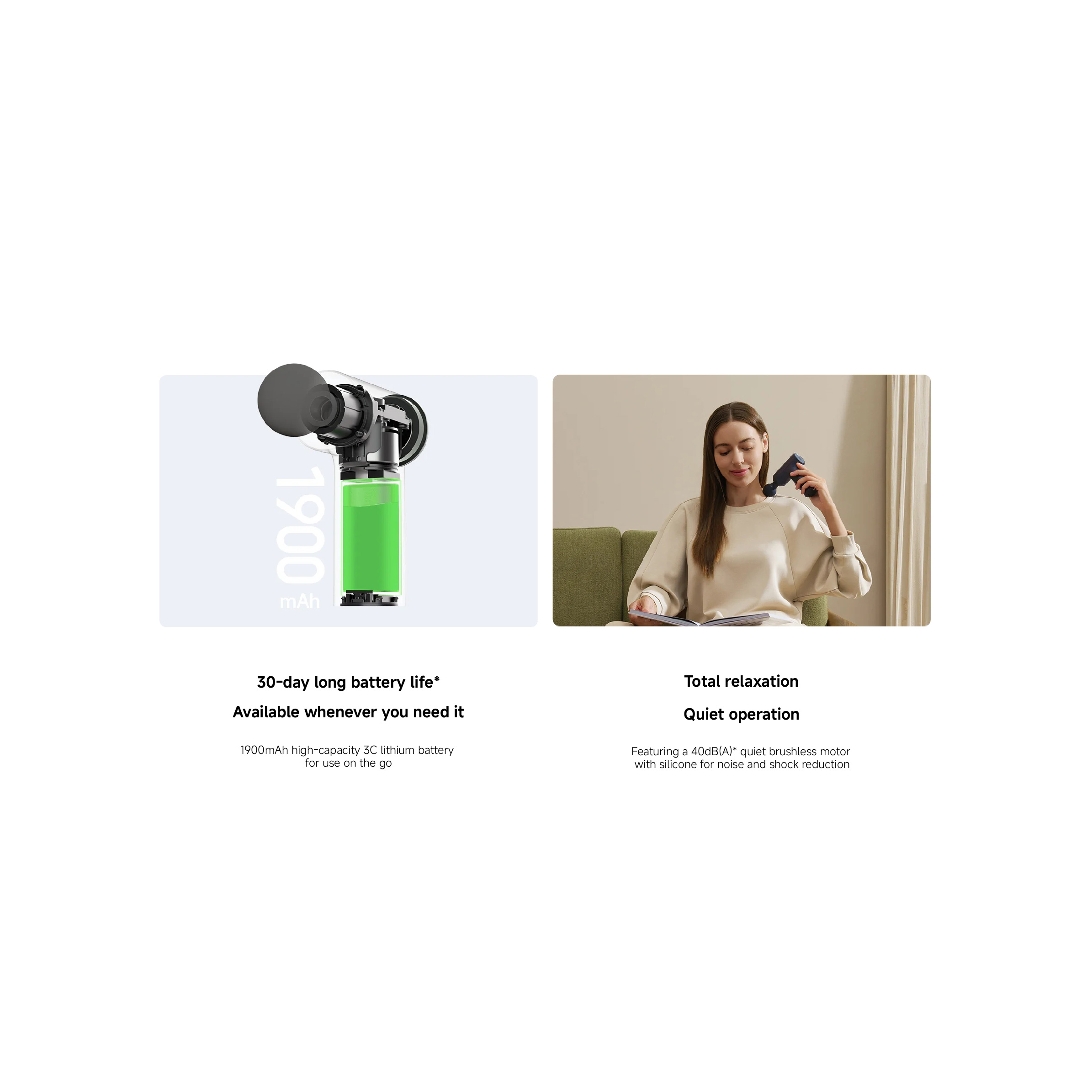 Масажний пістолет XIAOMI Massage Gun Mini 2 (BHR9480EU)