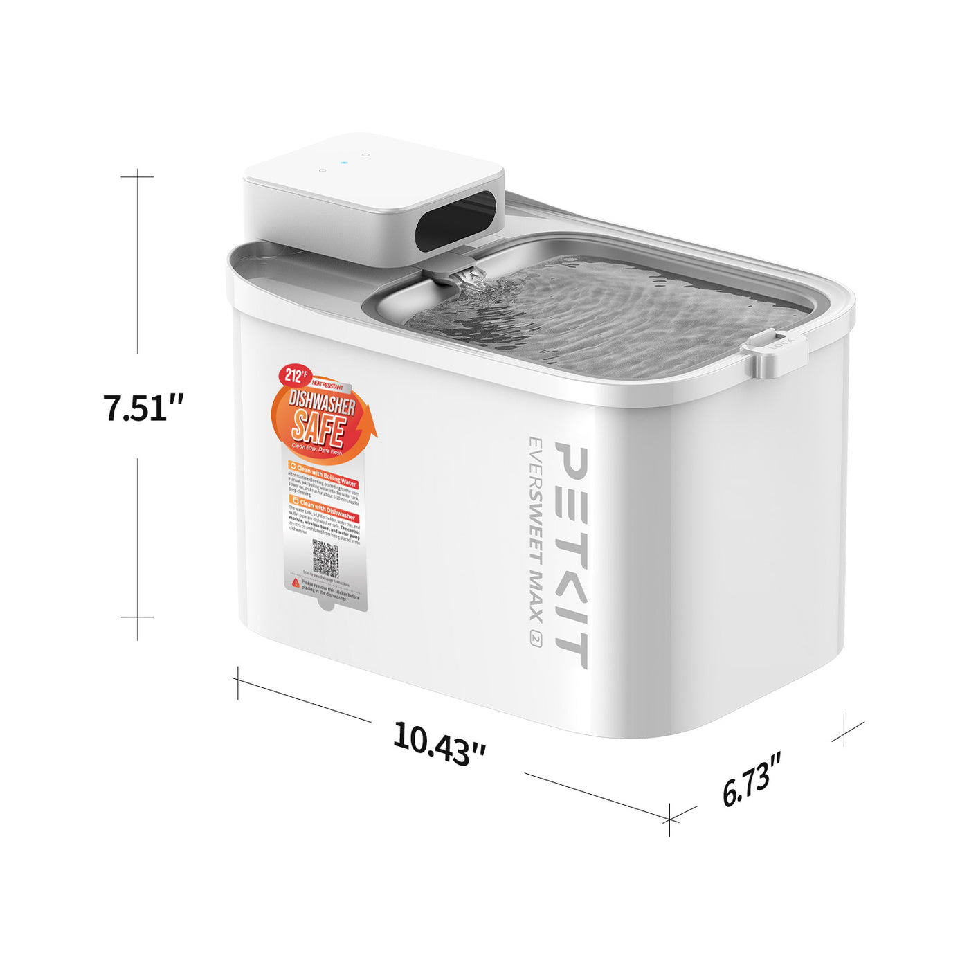 Розумна поїлка PETKIT EverSweet Max 2 UVC (P4116-UVC)