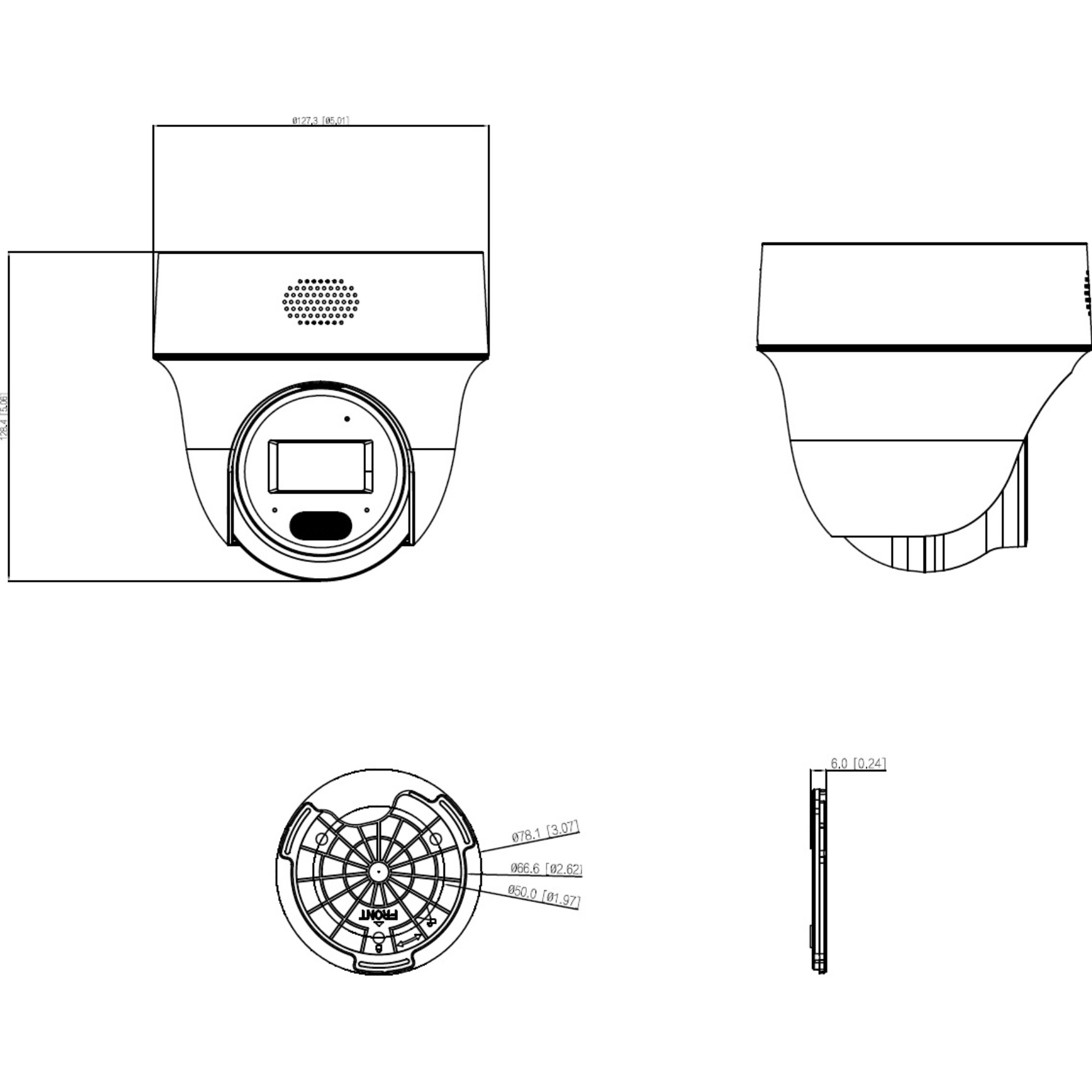 IP-камера DAHUA DH-IPC-PT1239H-PV (2.8)