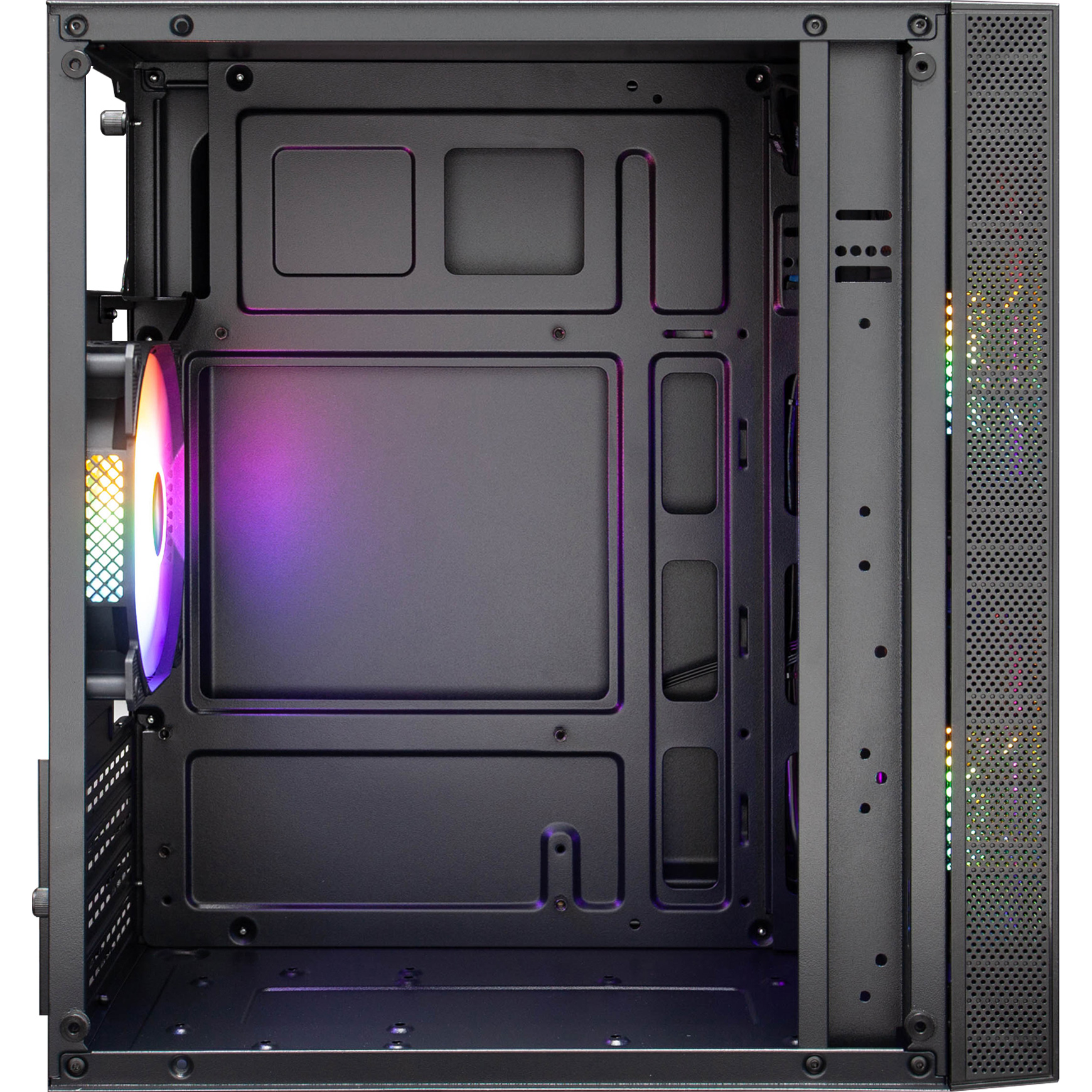 Корпус 1STPLAYER Firebase X1 3F1+PS-600FK Black 600W