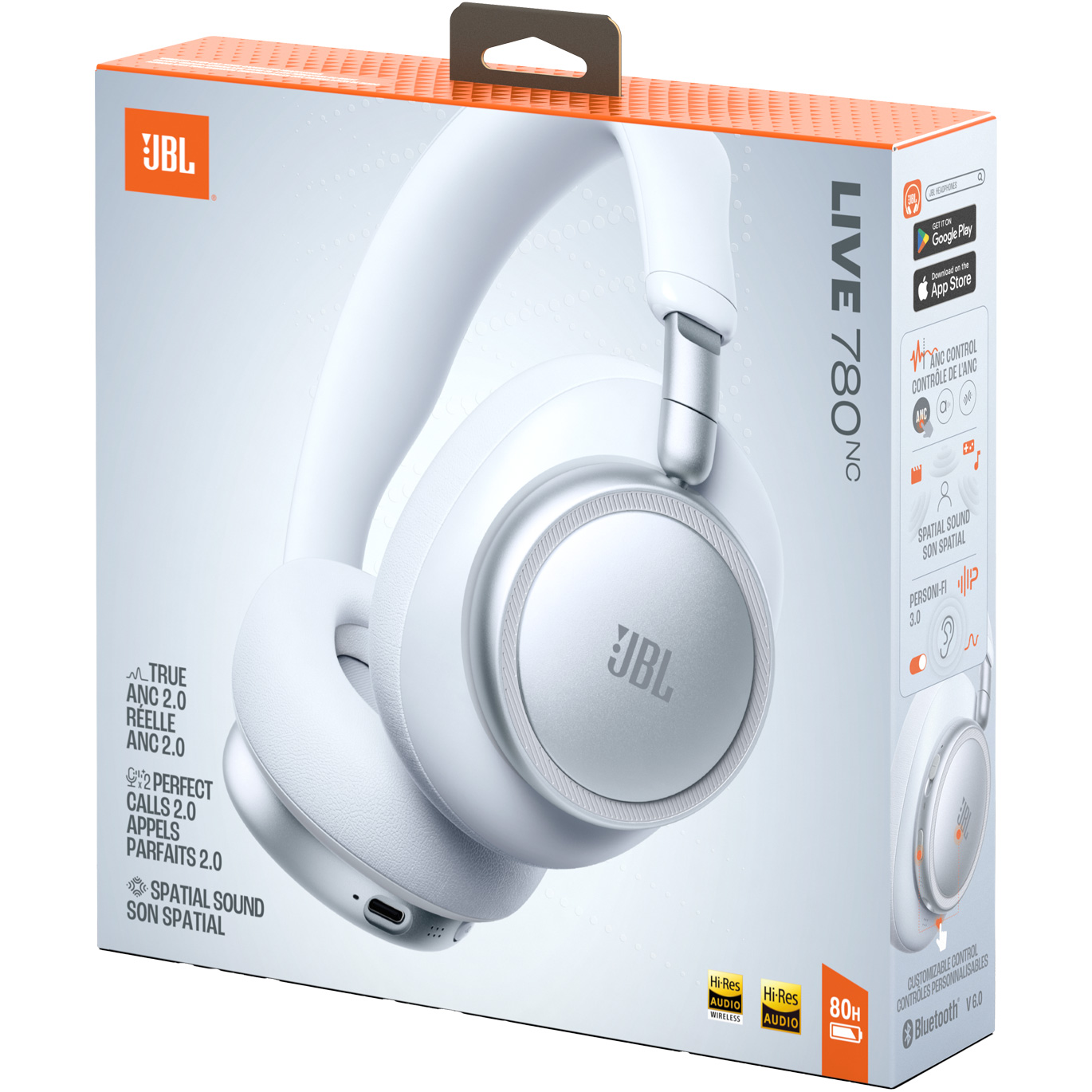Навушники JBL Live 780NC White
