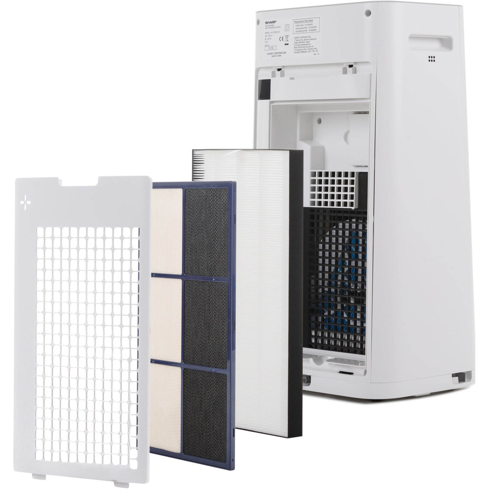Очищувач повітря SHARP KC-G50EU-W White