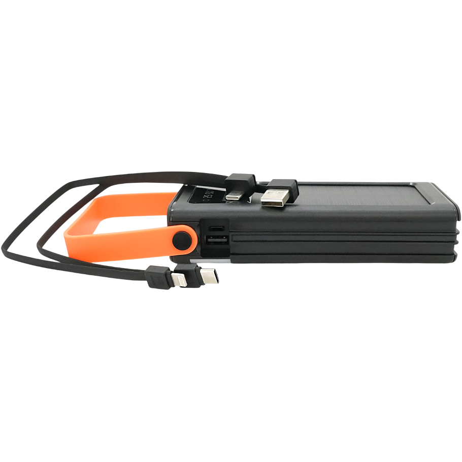 Повербанк с солнечной батареей 7GO GPW-02 22.5W 20000mAh Black
