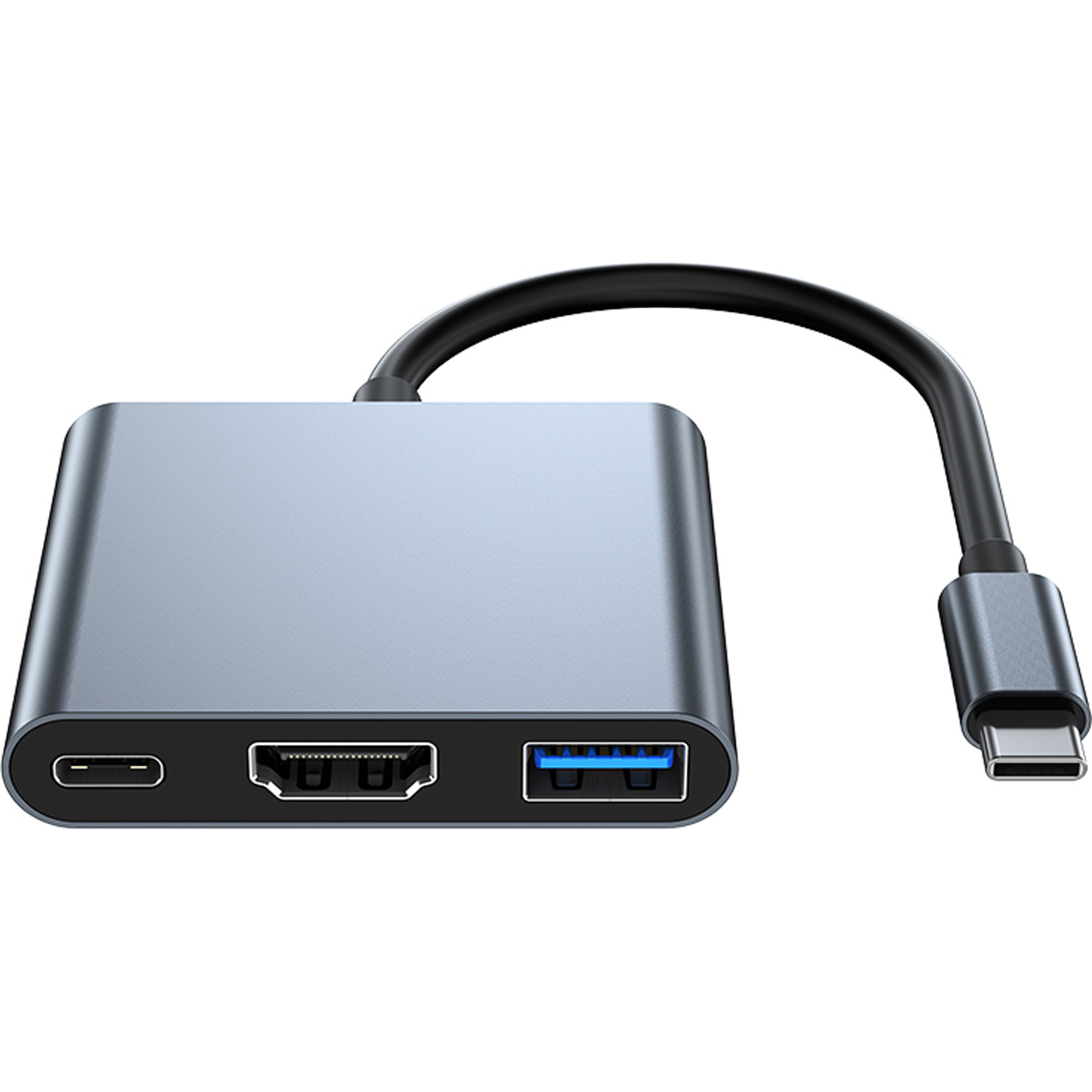 Порт-реплікатор DYNAMODE 3-in-1 USB-C to HDMI, USB3.0, PD87W