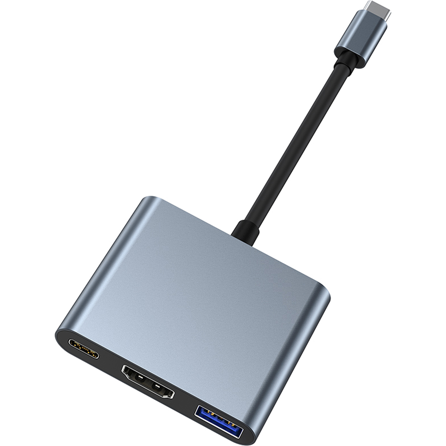 Порт-реплікатор DYNAMODE 3-in-1 USB-C to HDMI, USB3.0, PD87W