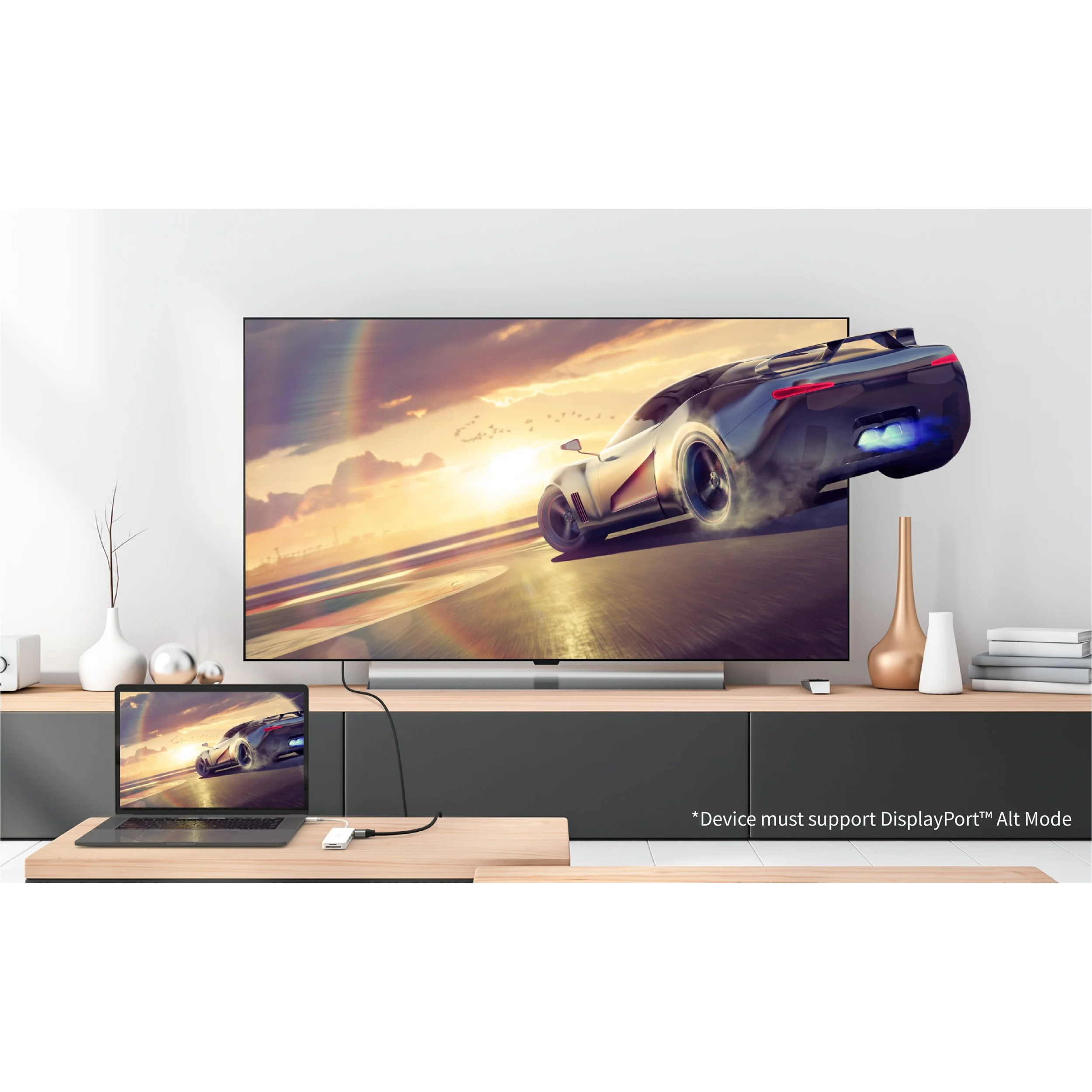 Порт-реплікатор J5CREATE USB-C Multi-Port Hub with PD60W White (JCD373-N)