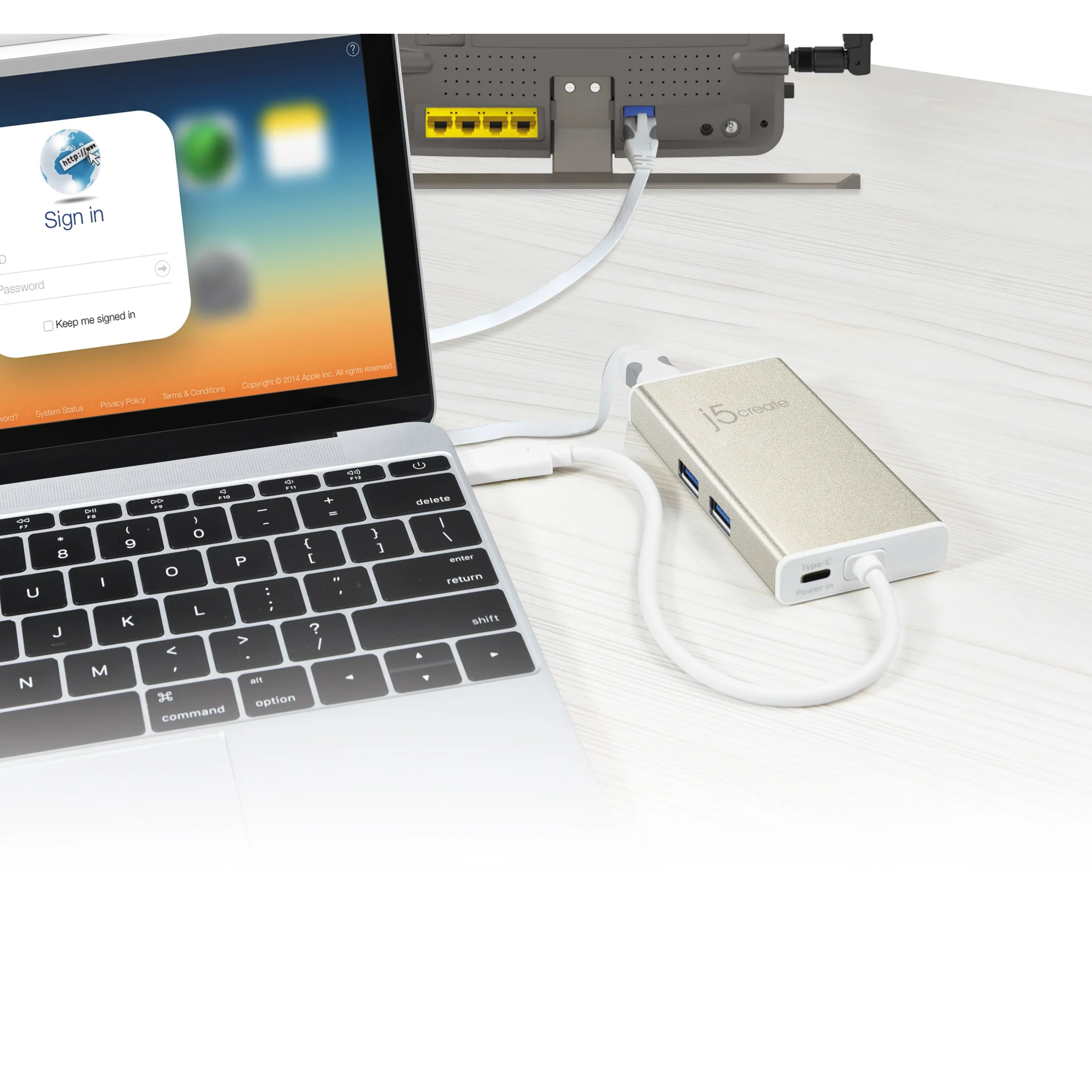 Порт-реплікатор J5CREATE USB-C to HDMI, 2xUSB3.1, LAN, PD3.0 Multi-Adapter (JCA374-N)