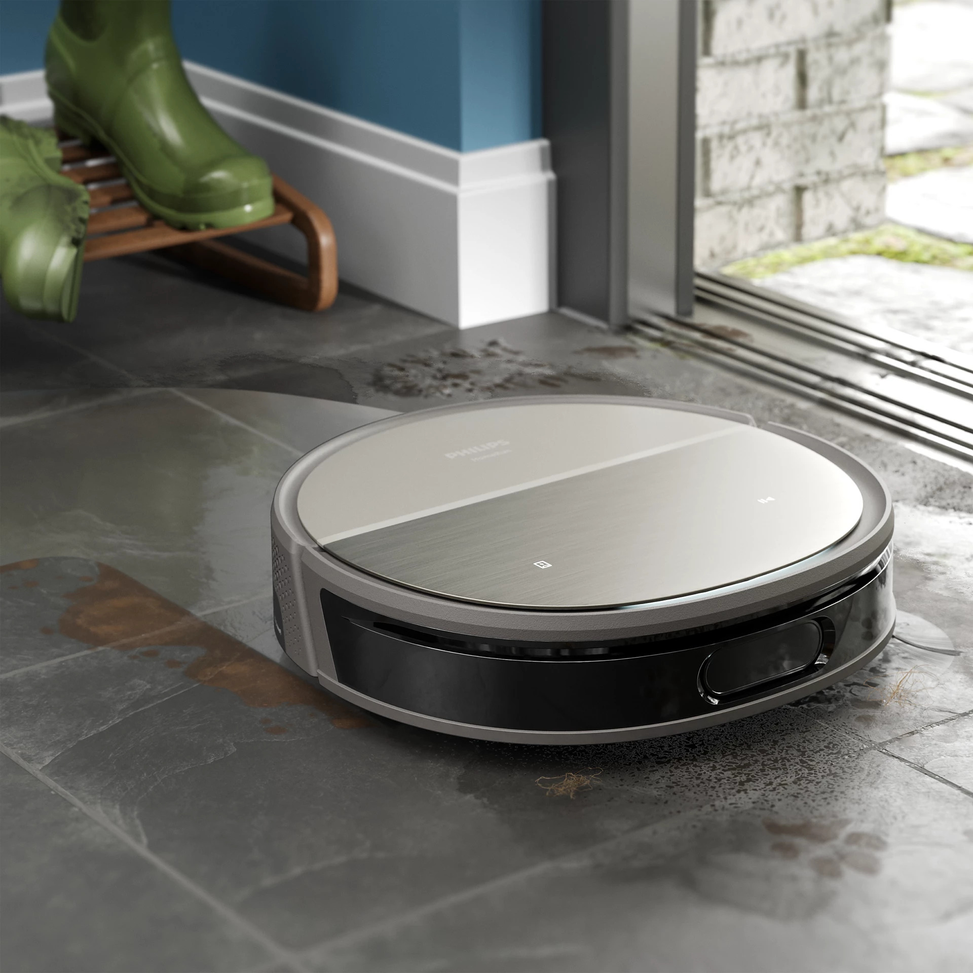 Робот-пилосос PHILIPS HomeRun 9000 (XU9100/10)