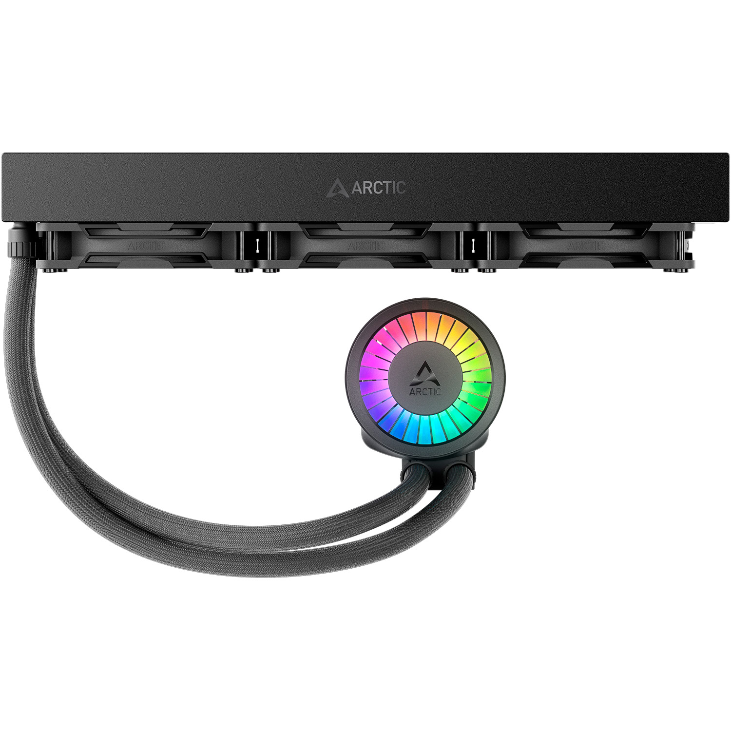 Система водяного охолодження ARCTIC Liquid Freezer III Pro 360 A-RGB SI Black (ACFRE00169A)
