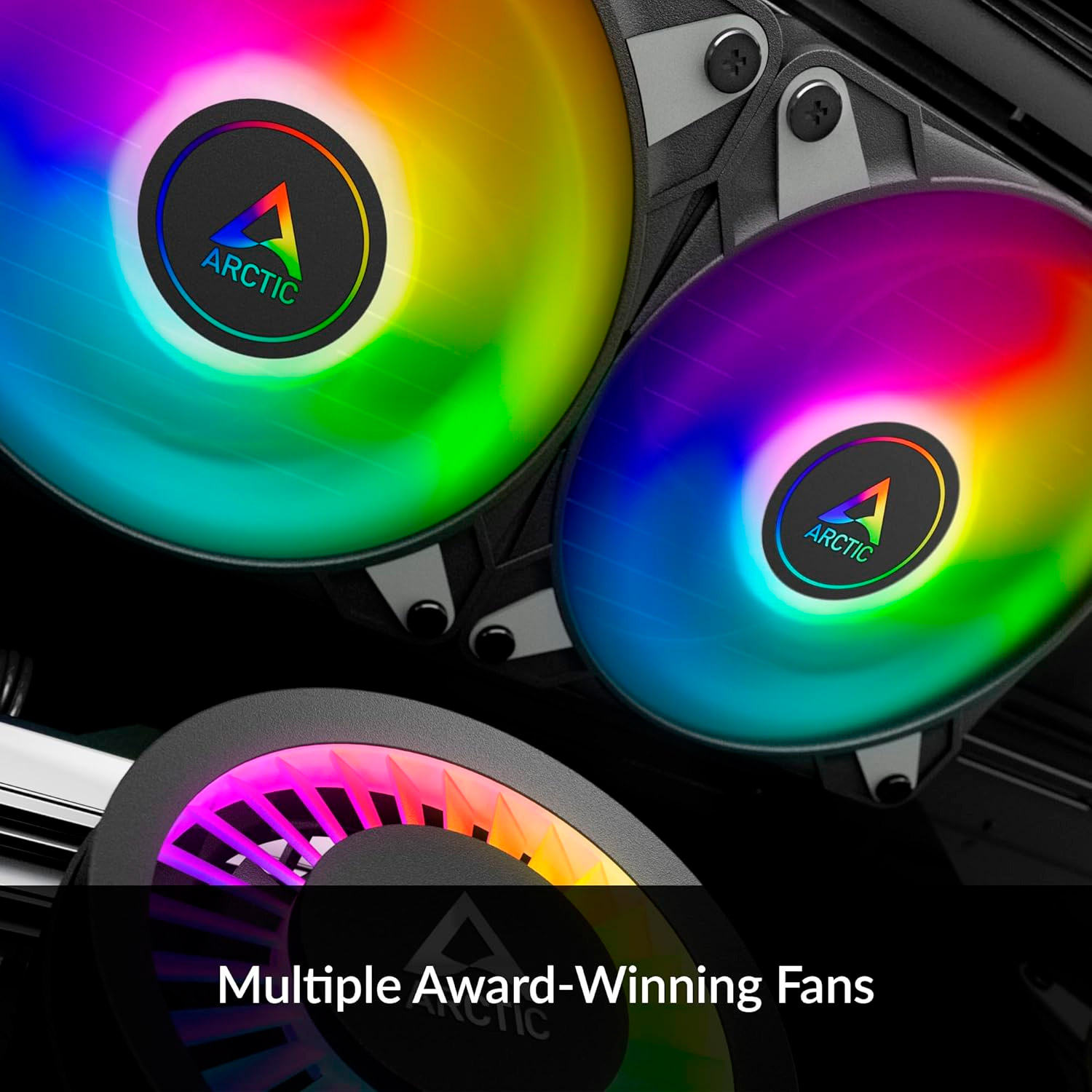 Система водяного охолодження ARCTIC Liquid Freezer III Pro 360 A-RGB SI Black (ACFRE00169A)