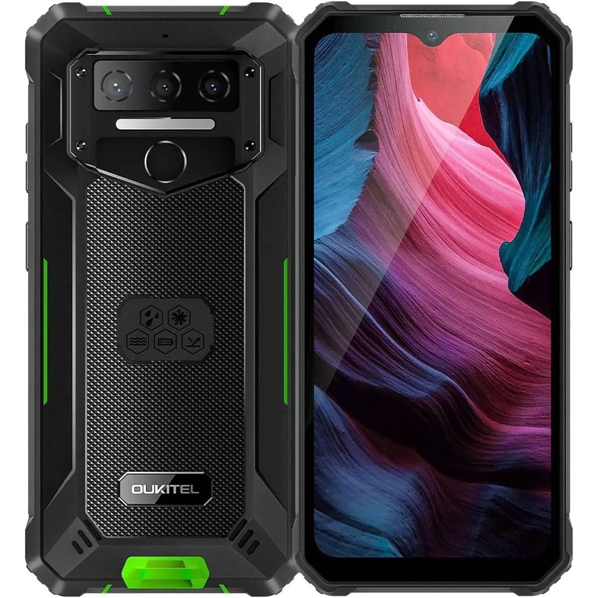 Смартфон OUKITEL WP23 Plus 8/256GB Navy Green (6941749838551)