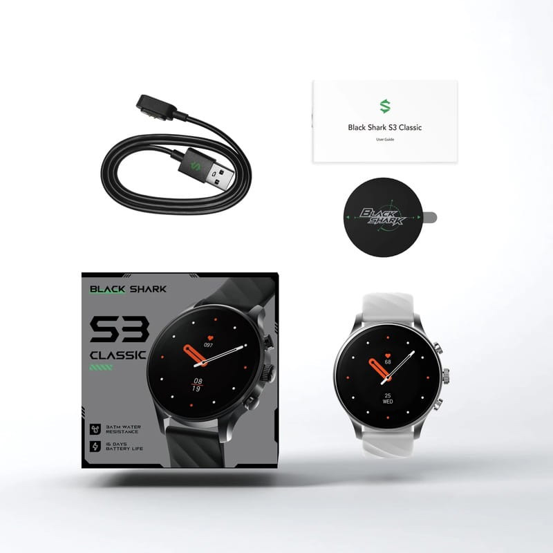 Смарт-часы BLACK SHARK S3 Classic Silver