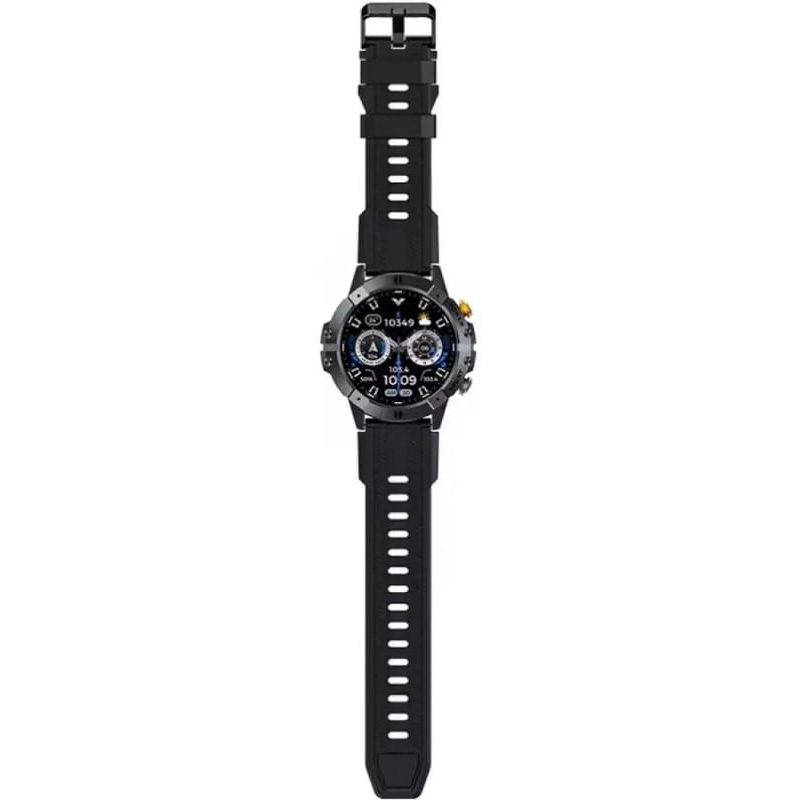 Смарт-часы OUKITEL BT15 Military Smart Watch Black (6941749851031)