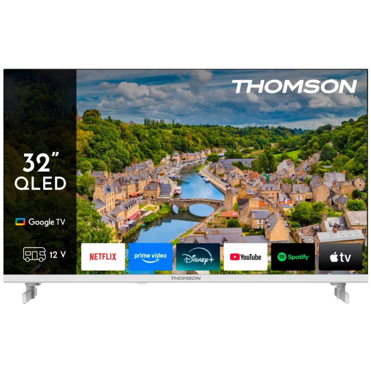 Телевизор THOMSON 32" QLED 32FQG3S15CW White