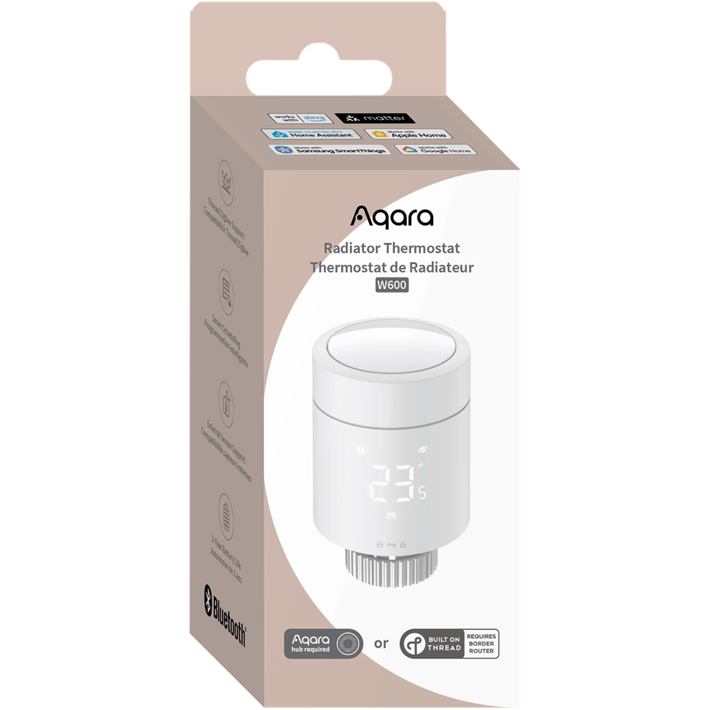 Розумний терморегулятор для радіаторів опалення AQARA Radiator Thermostat W600 (WT-A03D)