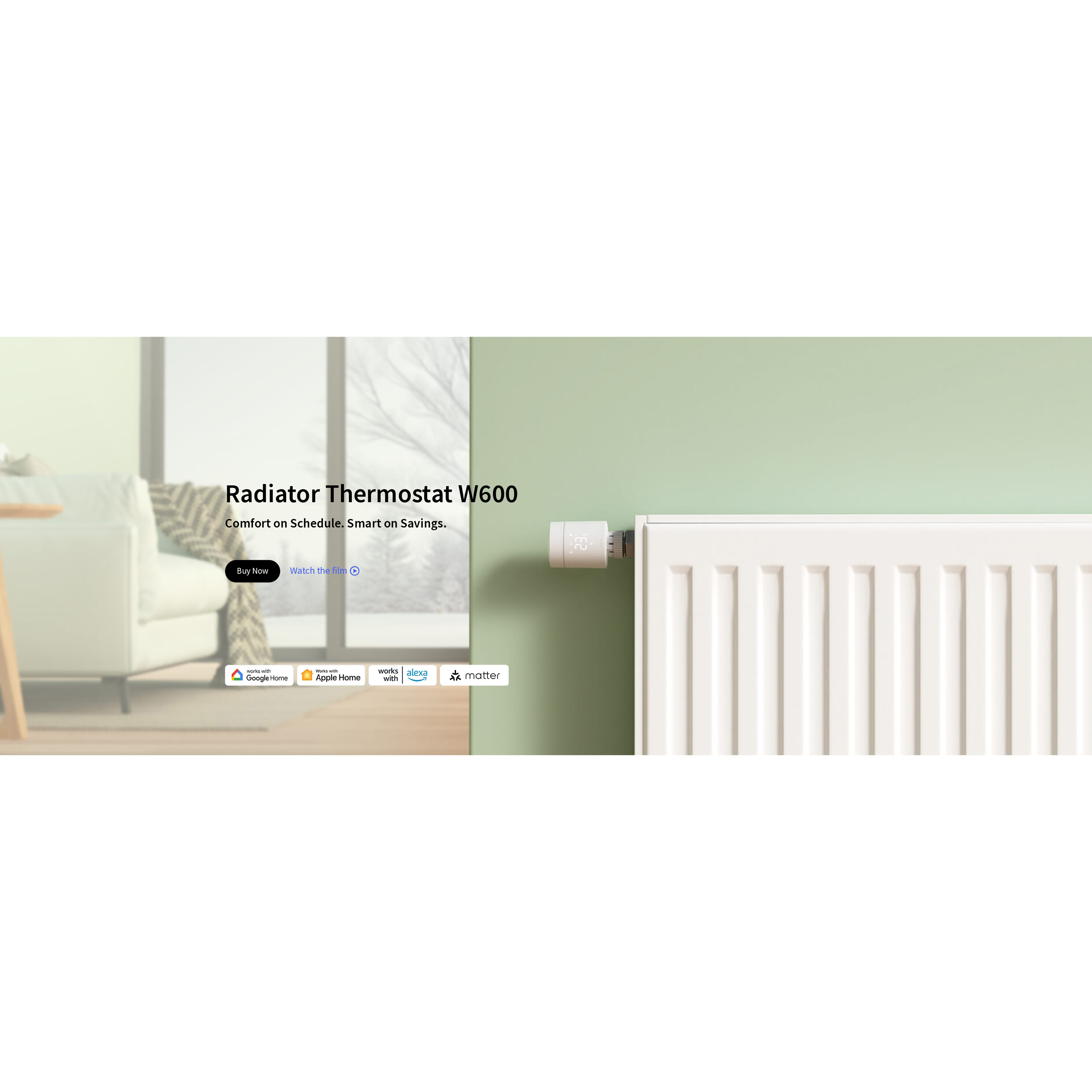 Розумний терморегулятор для радіаторів опалення AQARA Radiator Thermostat W600 (WT-A03D)