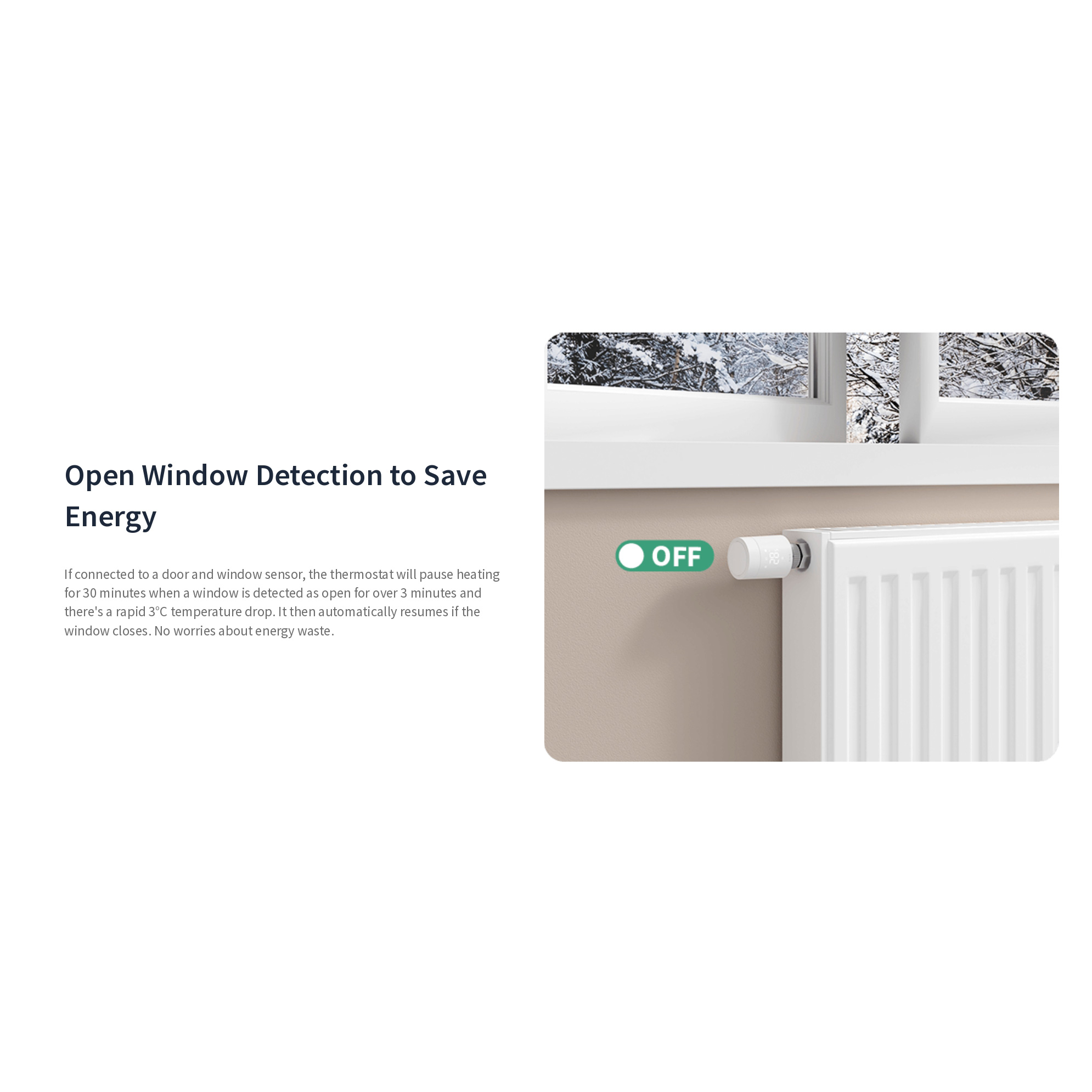 Розумний терморегулятор для радіаторів опалення AQARA Radiator Thermostat W600 (WT-A03D)