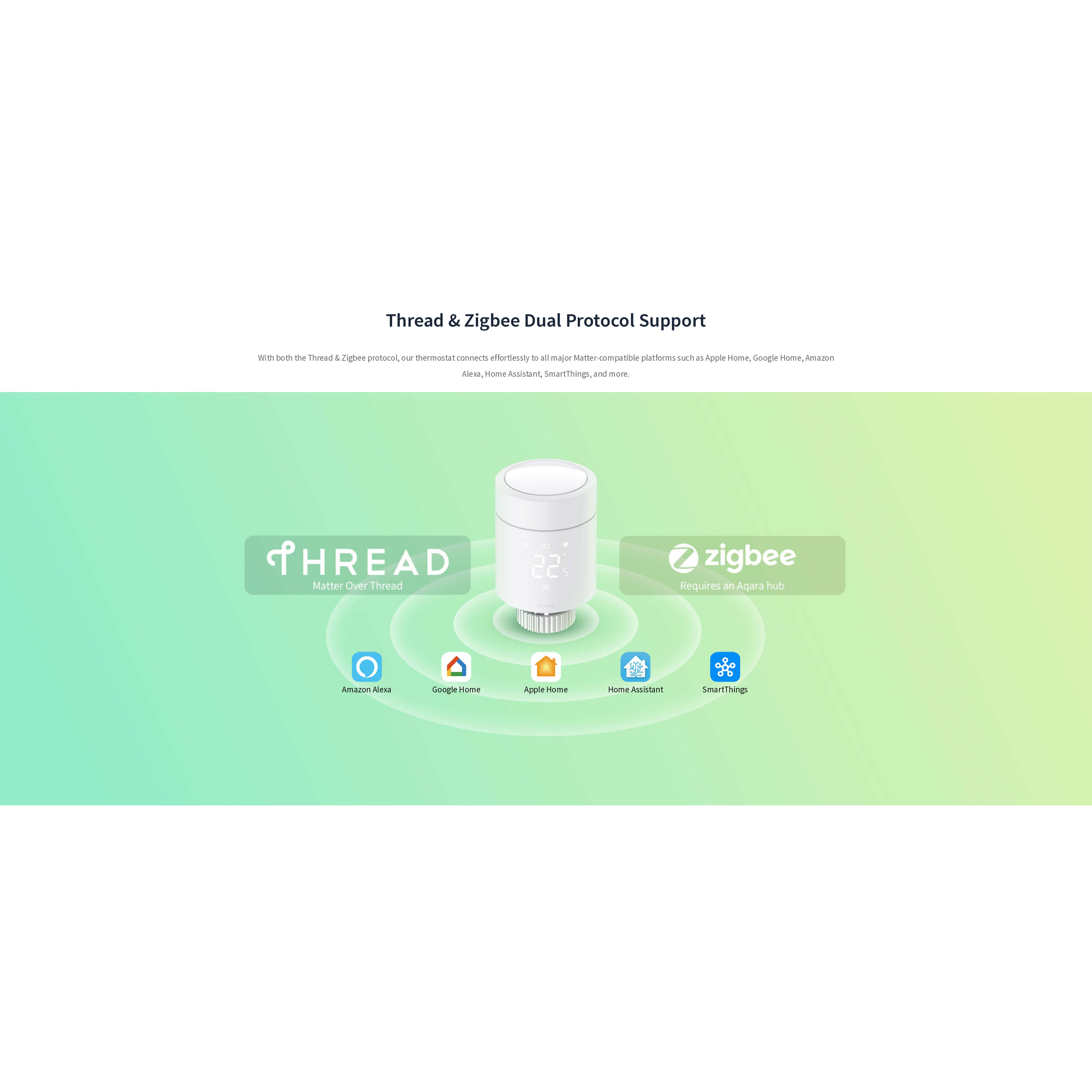 Розумний терморегулятор для радіаторів опалення AQARA Radiator Thermostat W600 (WT-A03D)