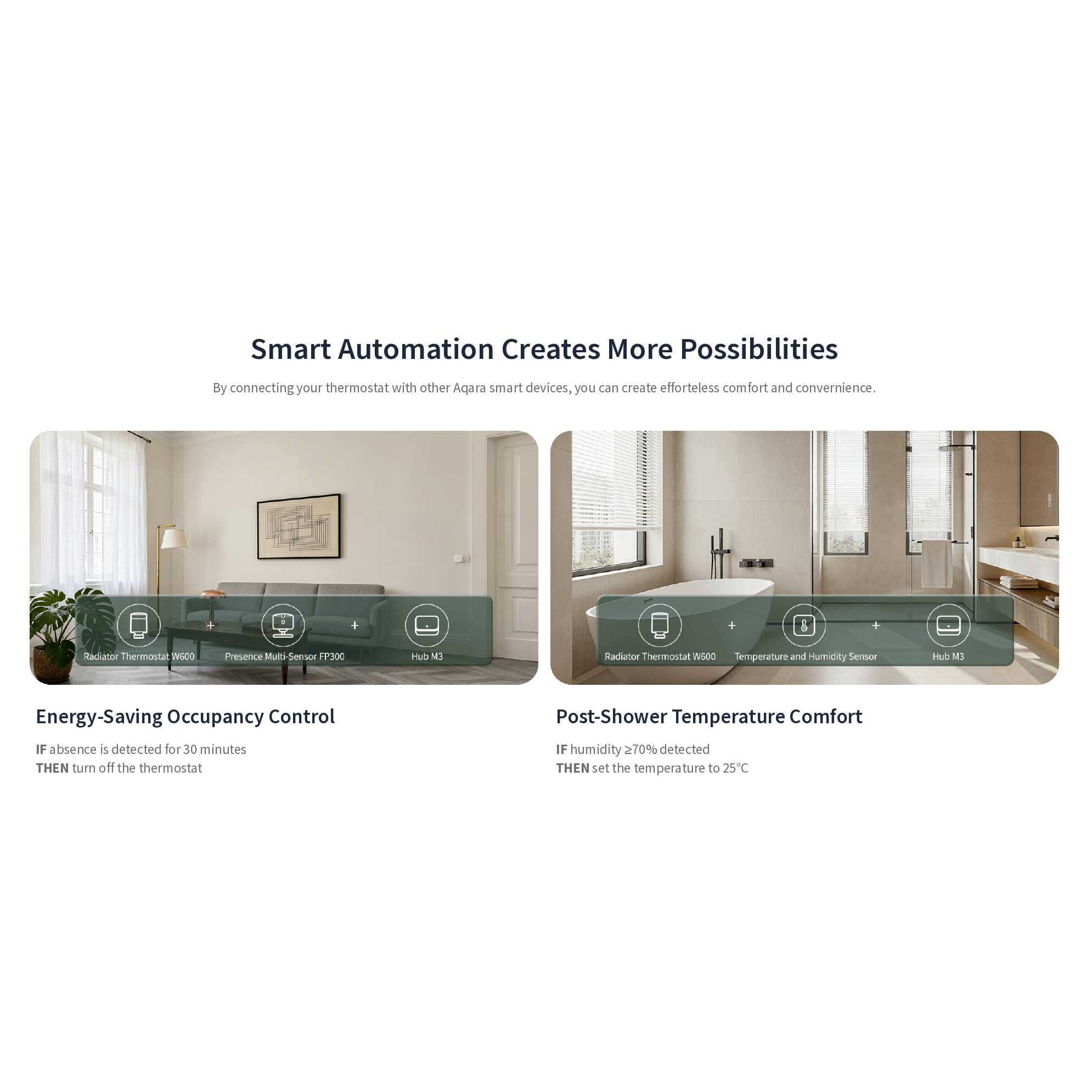 Розумний терморегулятор для радіаторів опалення AQARA Radiator Thermostat W600 (WT-A03D)