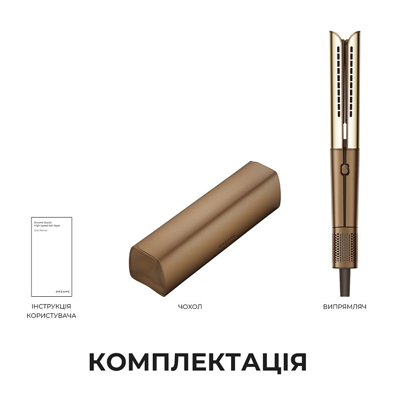 Выпрямитель для волос DREAME Aero Straight Gold (AMA10A)