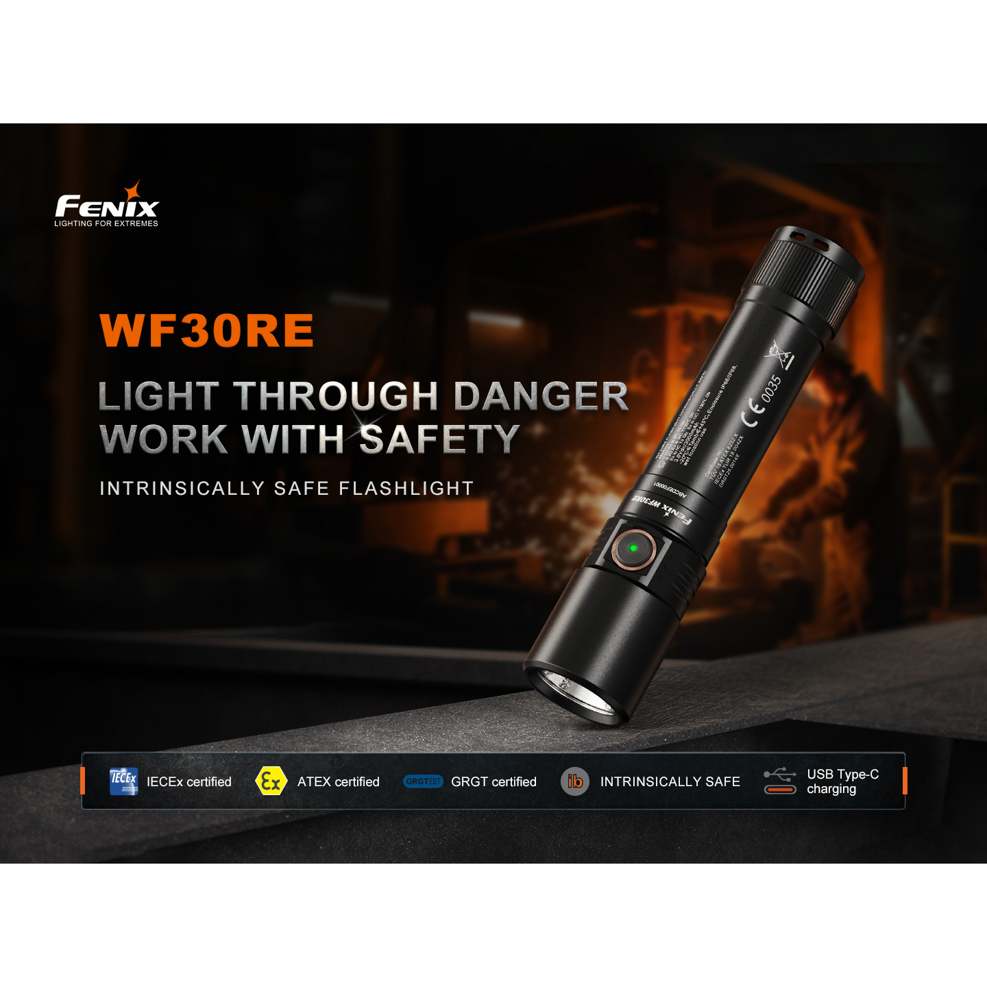 Ліхтар FENIX WF30RE Spark