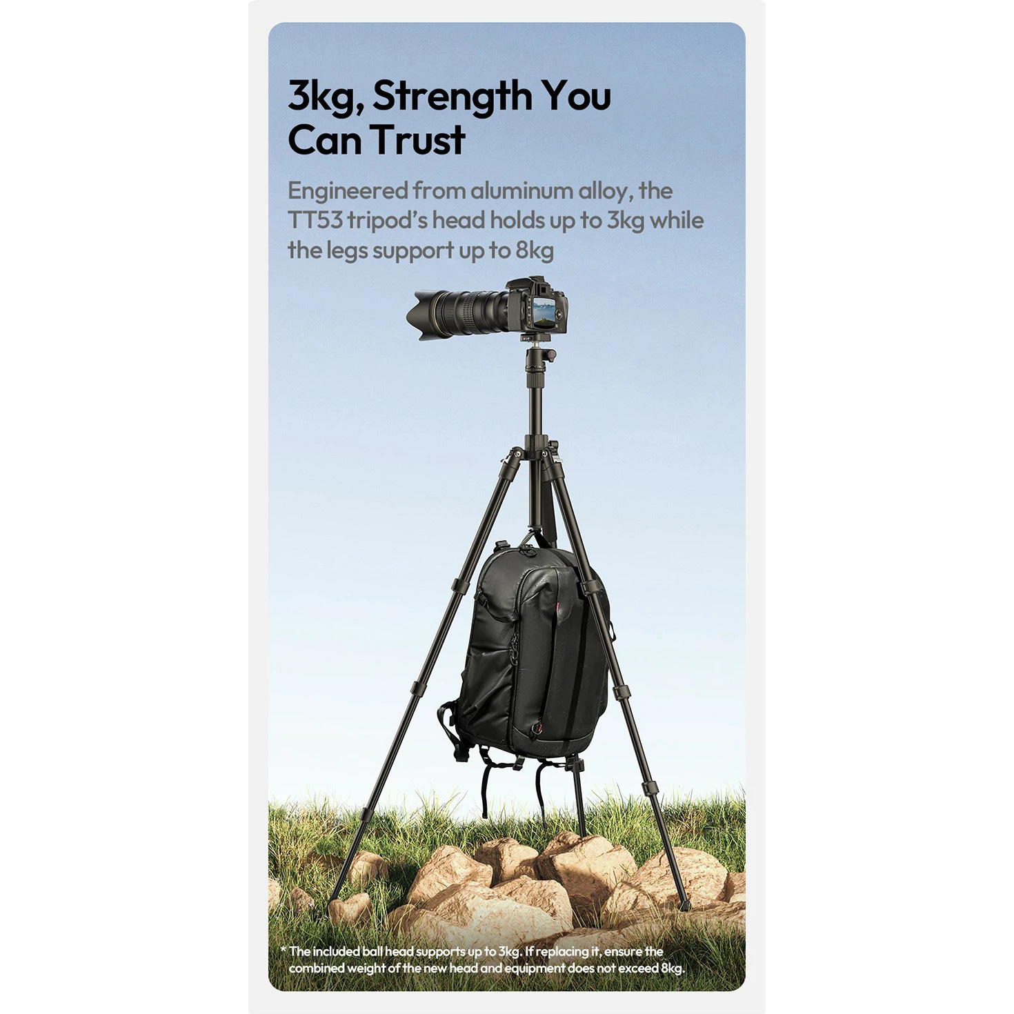 Штатив ULANZI TT53 Traveler-Uka Tripod (T093GBB1)