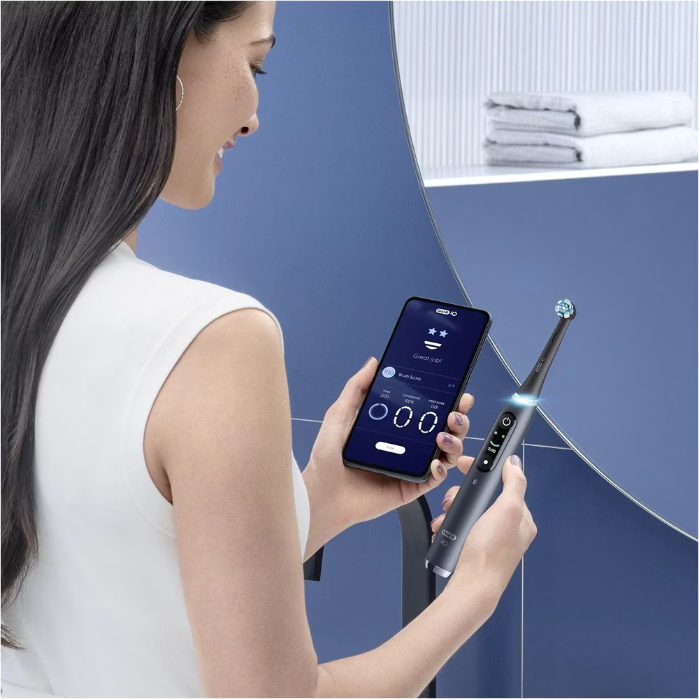 Электрическая зубная щётка BRAUN ORAL-B iO Series 9 iOM9.1B2.2ADH Black Onyx