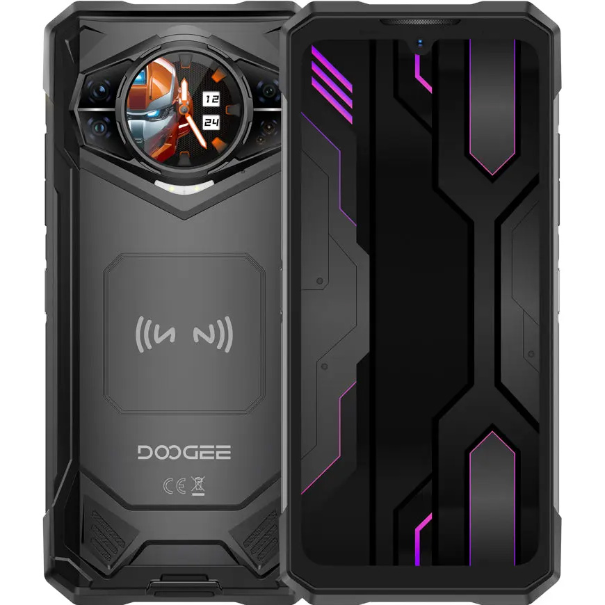 Смартфон DOOGEE S200X VIP Edition 12/512GB Black Samurai (6923740293829)