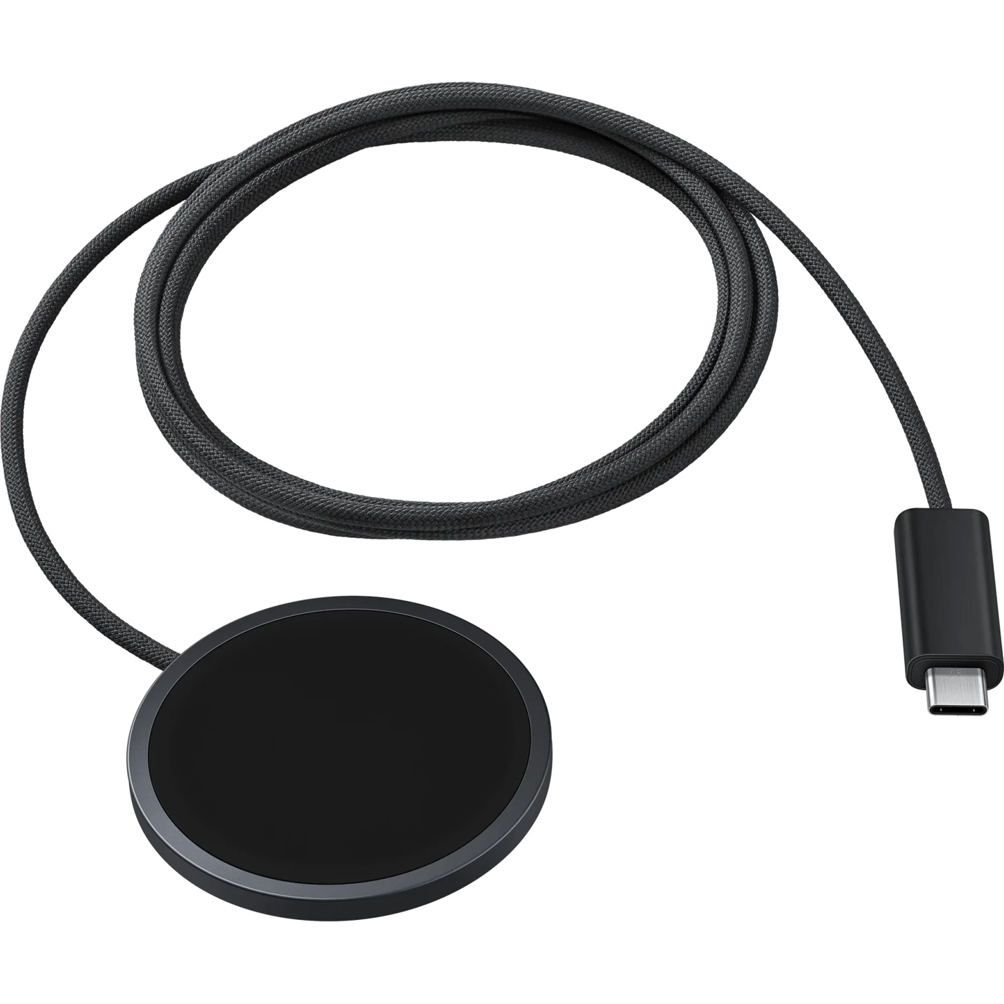 Бездротовий зарядний пристрій SAMSUNG EP-P2900 Magnet Wireless Charger Dark Gray (EP-P2900BBEGWW)