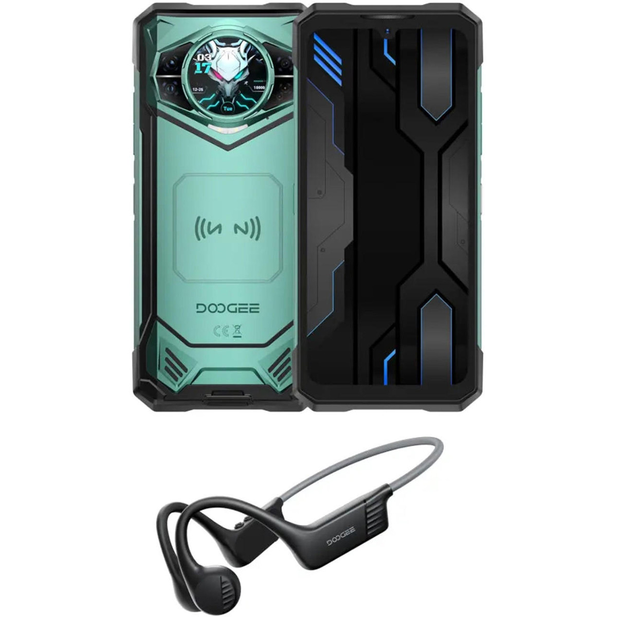 Смартфон DOOGEE S200X VIP Edition 12/512GB Green Ranger (6923740293812)