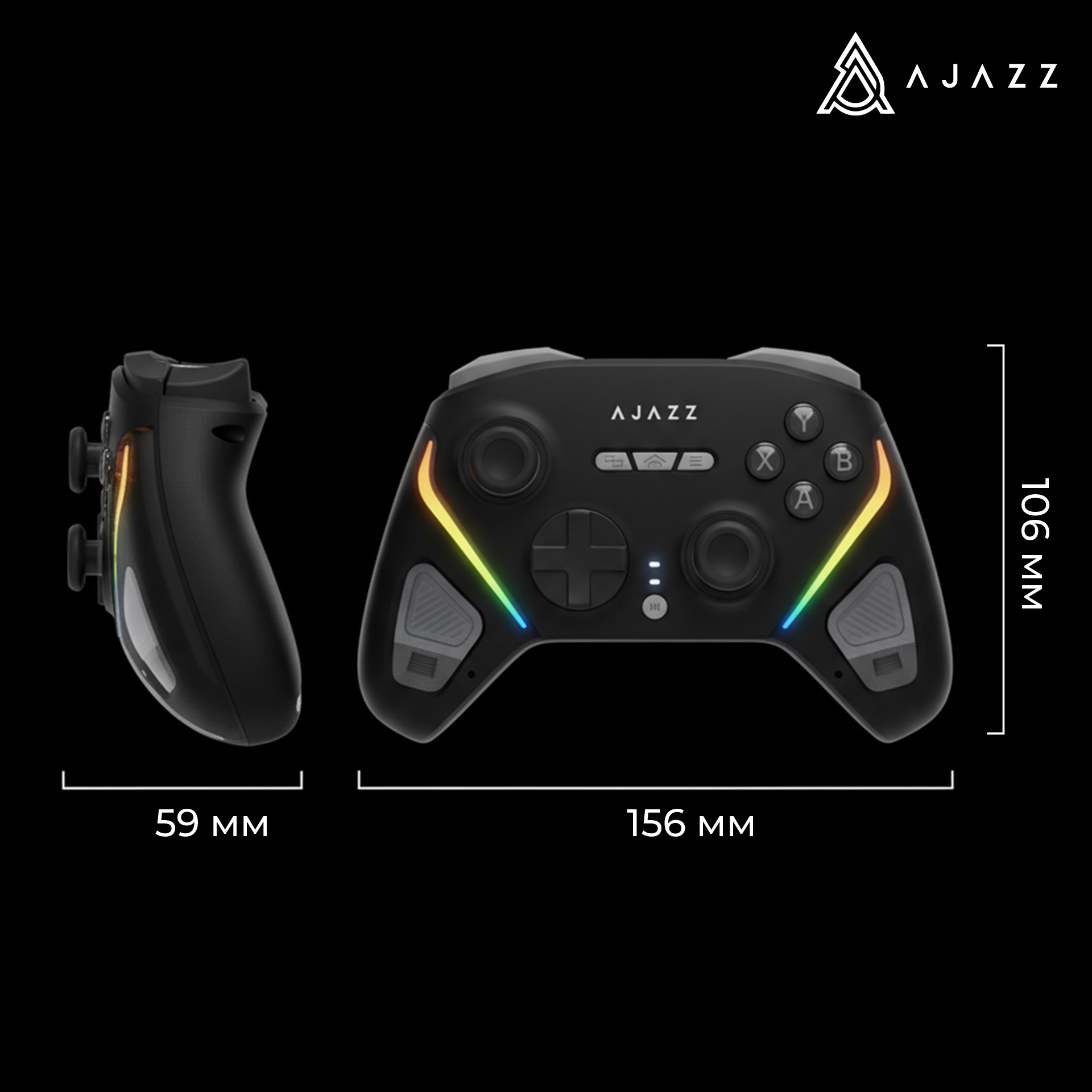 Геймпад AJAZZ GP100 Black + Dock Set
