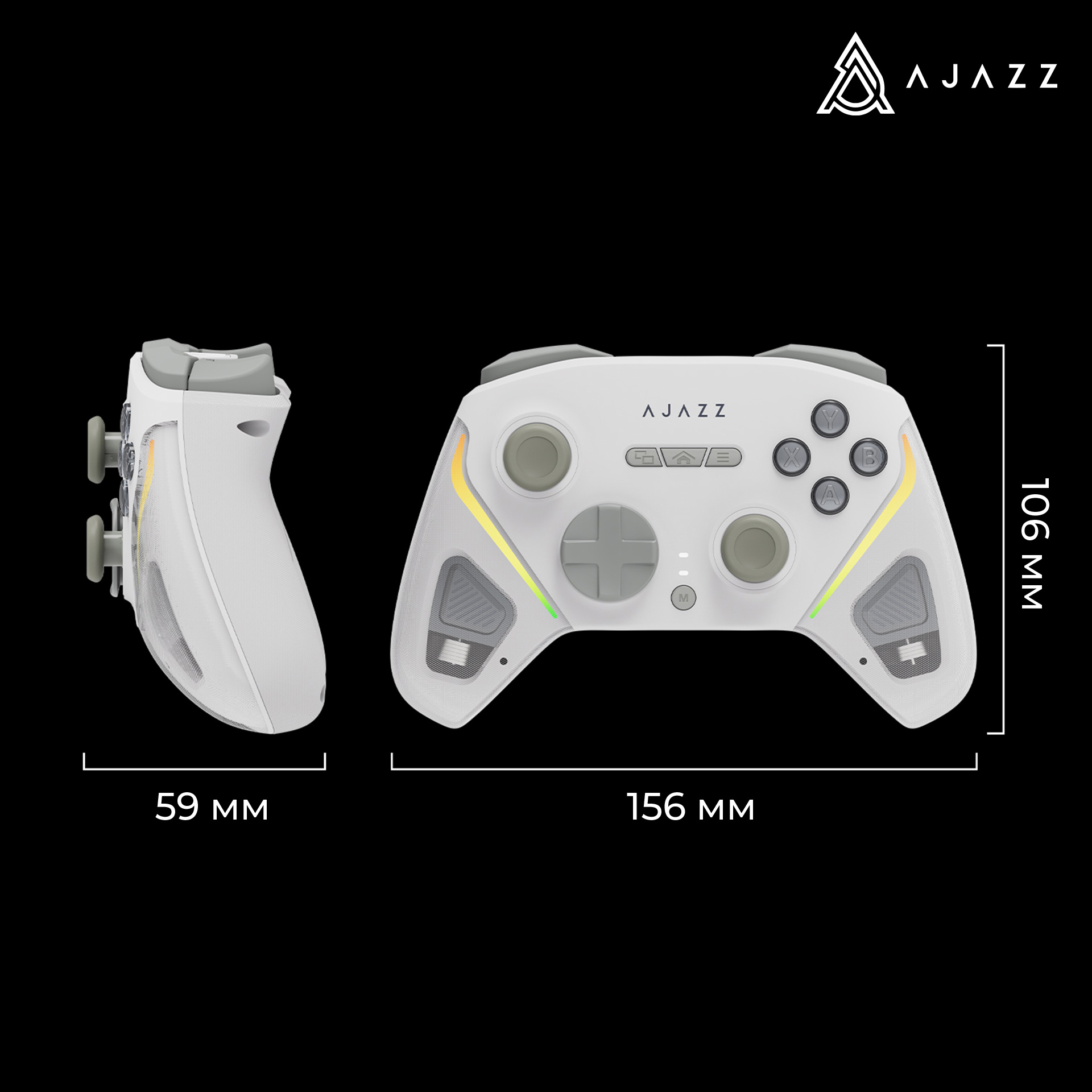 Геймпад AJAZZ GP100 White