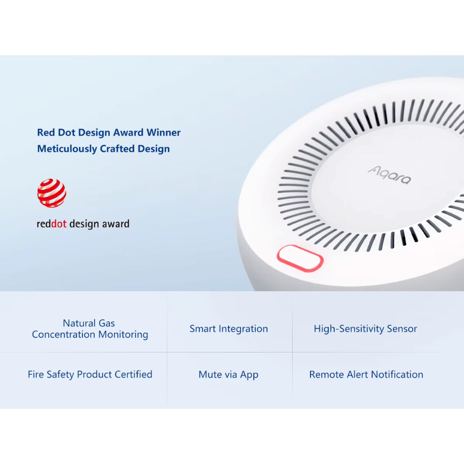 Датчик утечки природного газа AQARA Natural Gas Alarm Sensor (JT-BZ-03AQ/A)