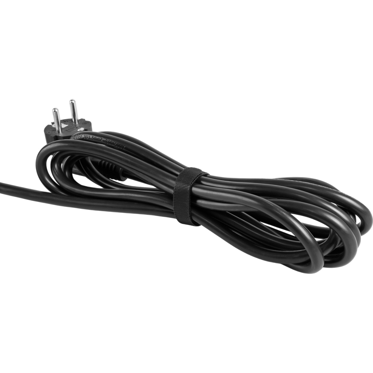 Сетевой фильтр VIDEX Oncord Black, 4 розетки, 1xUSB-C, 1xUSB, 3м (VF-PD43G1QC1PD-B)