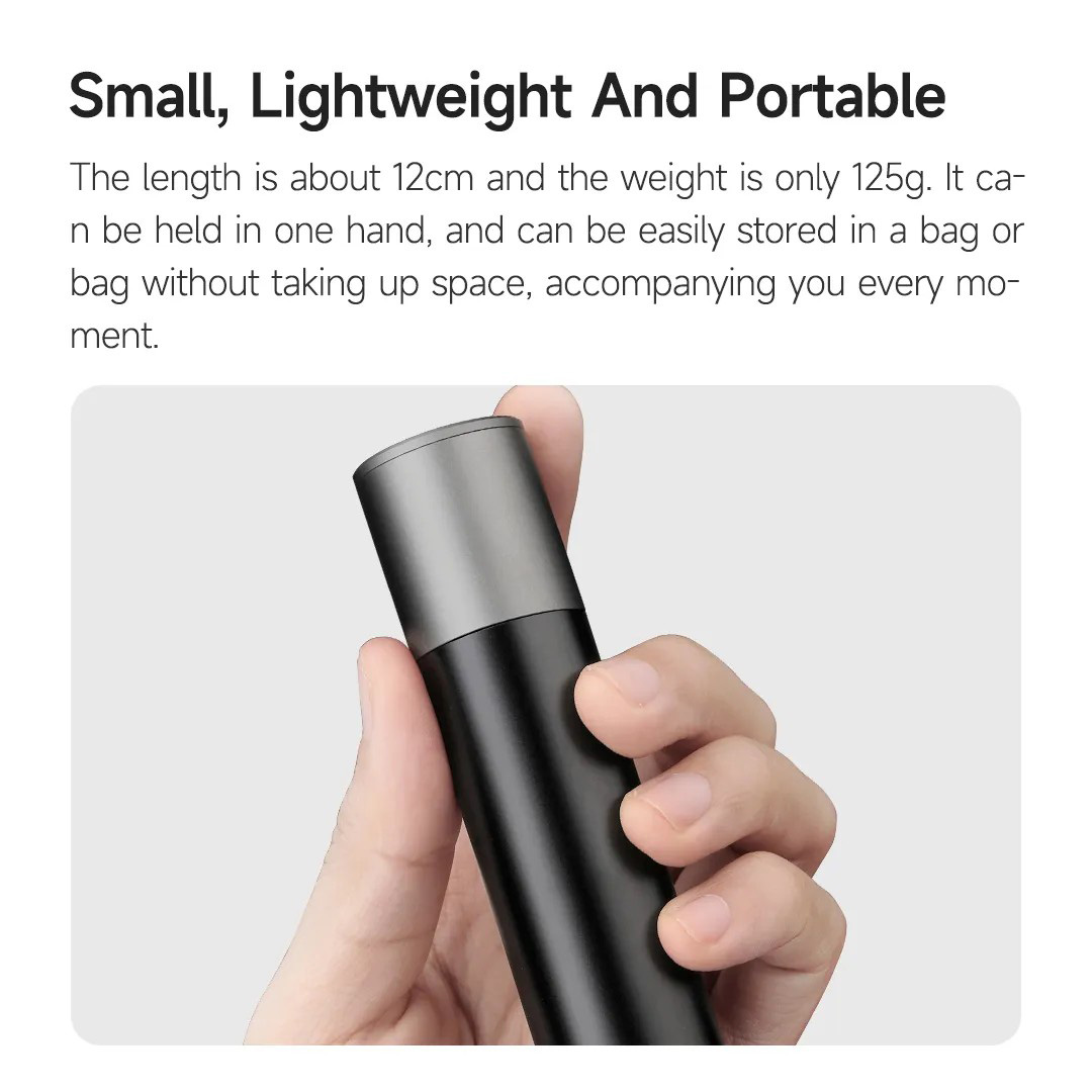 Фонарь NEXTOOL Simplicity Zoom Flashlight (NE20162)