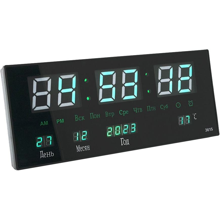 Настінний годинник VST 3615 Green