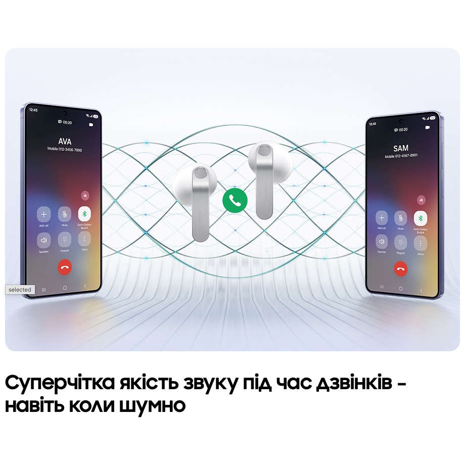 Наушники SAMSUNG Galaxy Buds 4 White (SM-R540NZWASEK)