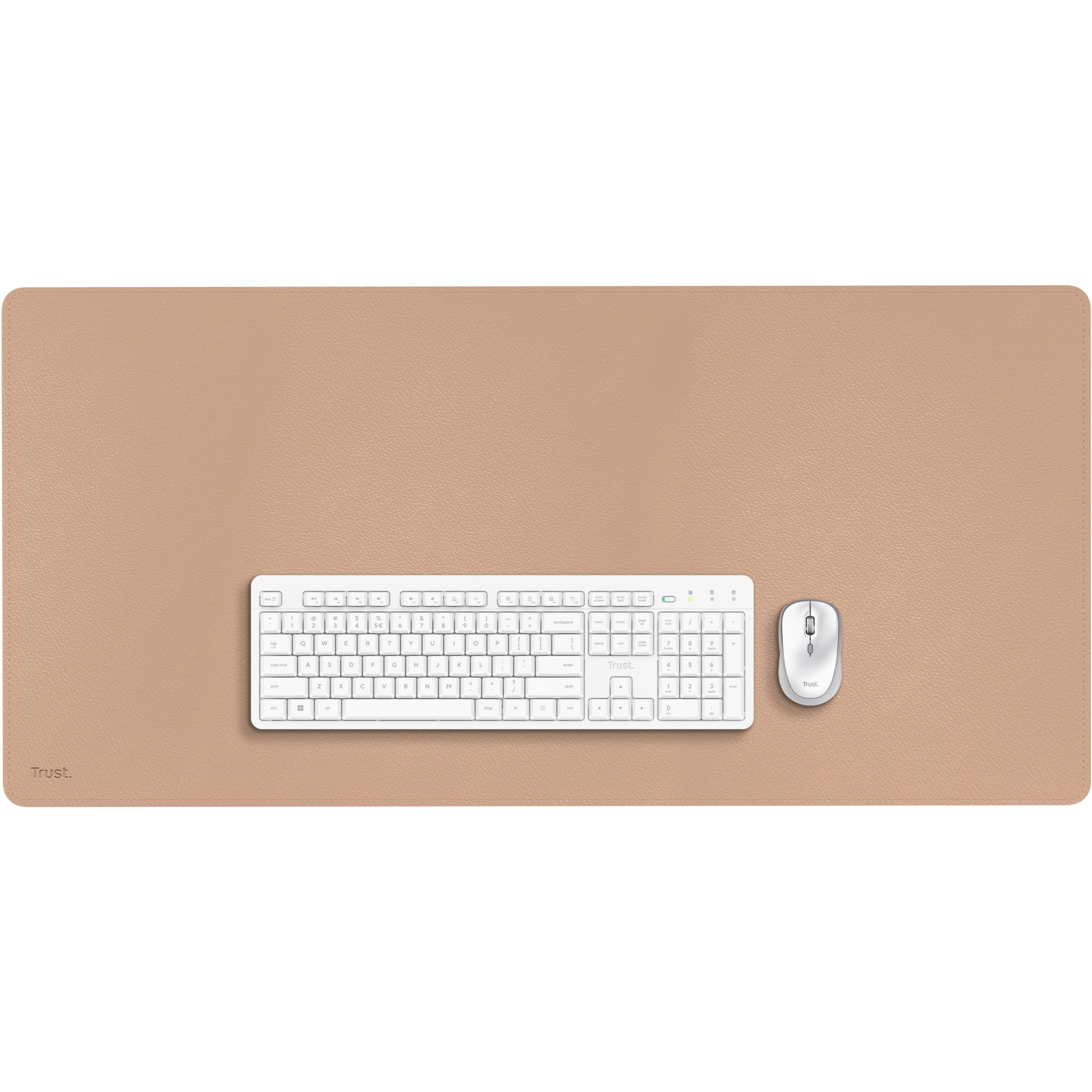Коврик для мыши TRUST Benya Desk Pad XXL Beige (25713)