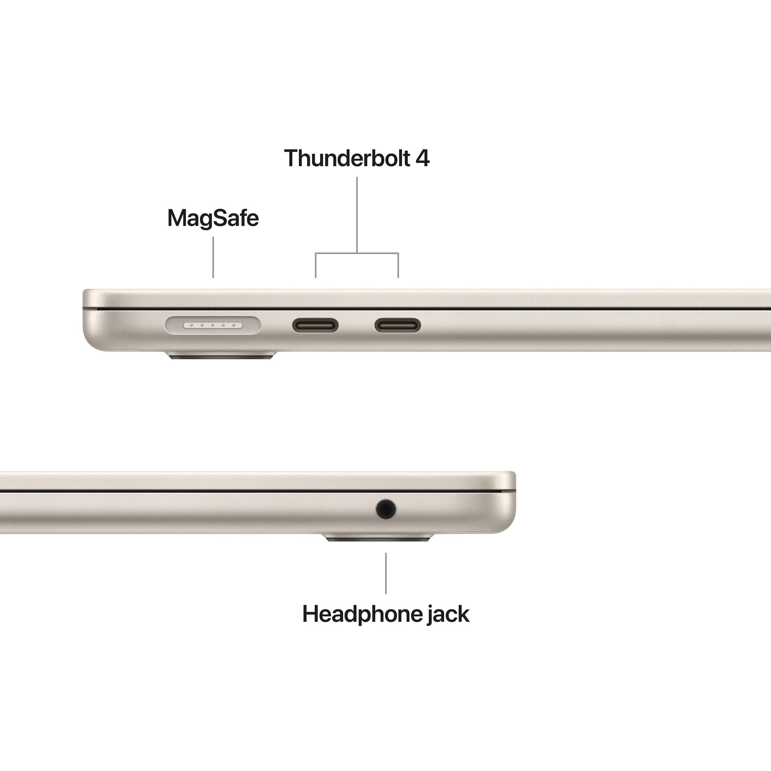Ноутбук APPLE A3449 MacBook Air M5 13" 16GB/512GB Starlight (MDHA4UA/A)