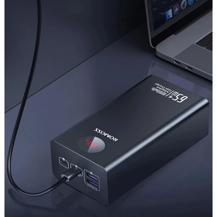 Повербанк ROMOSS PEA40 65W 40000mAh Black (PEA40-382-2131H)