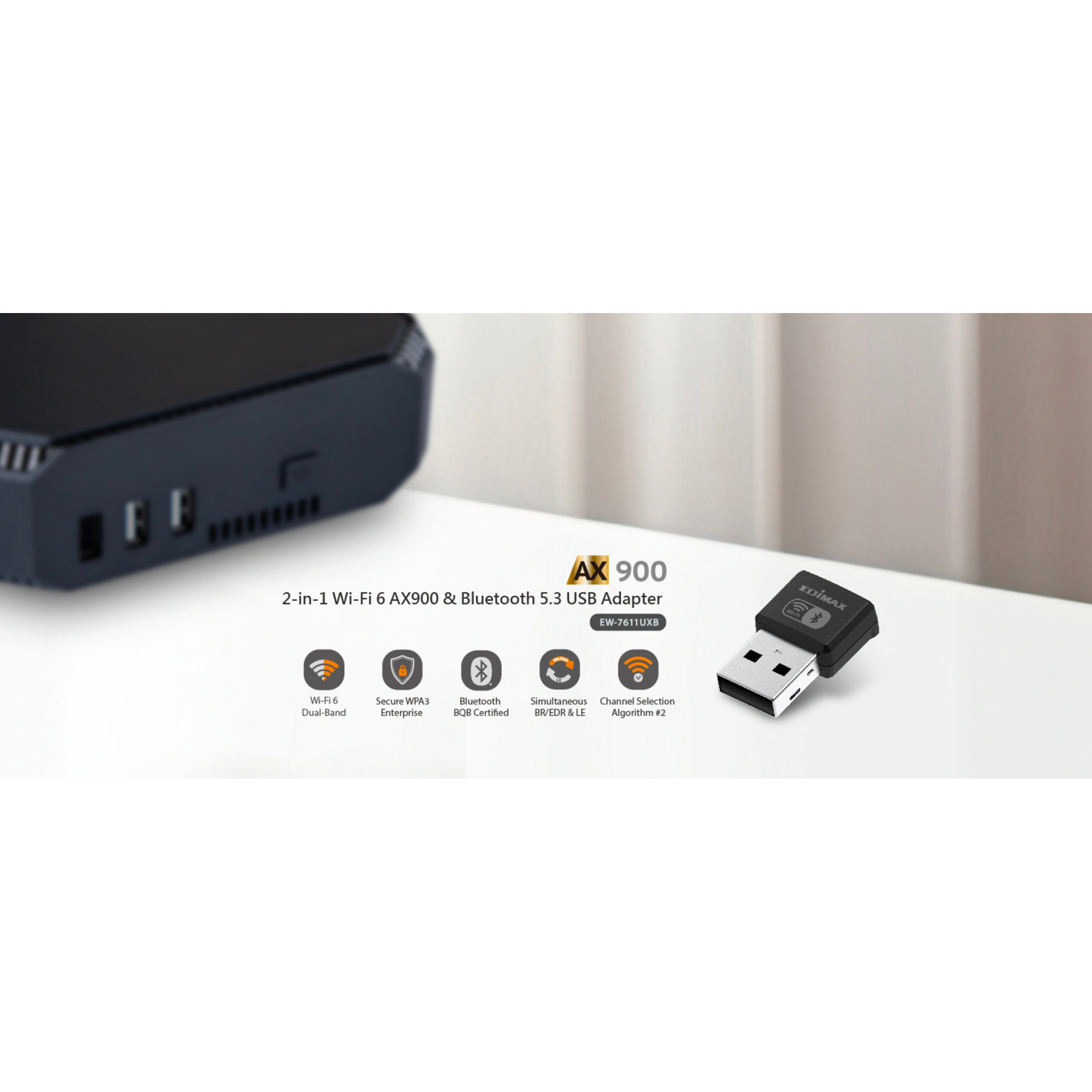 Wi-Fi адаптер EDIMAX EW-7611UXB