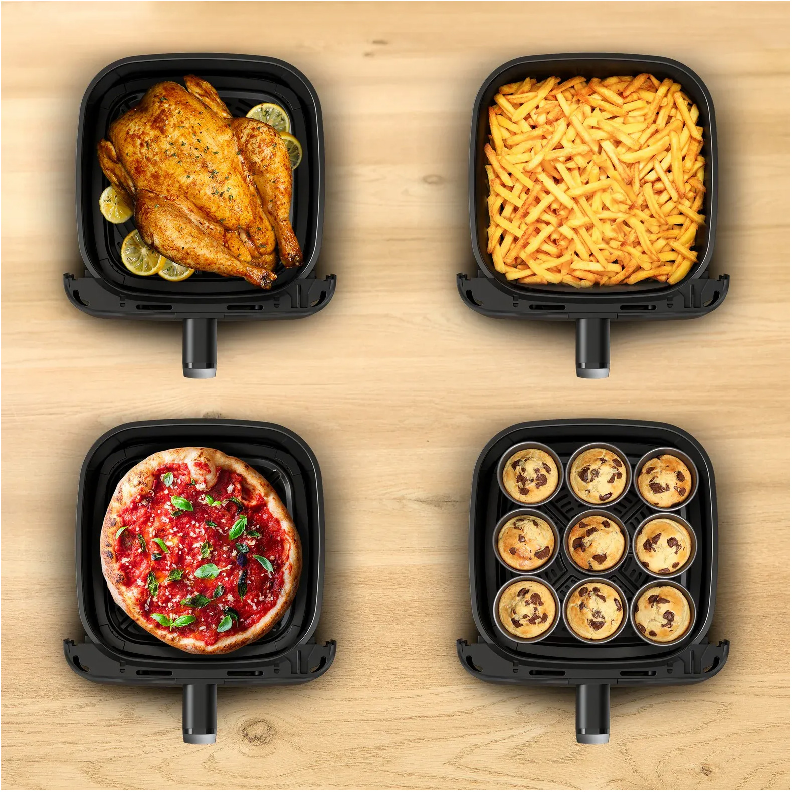 Мультипечь TEFAL Easy Fry Mega Compact EY8618E0 Black