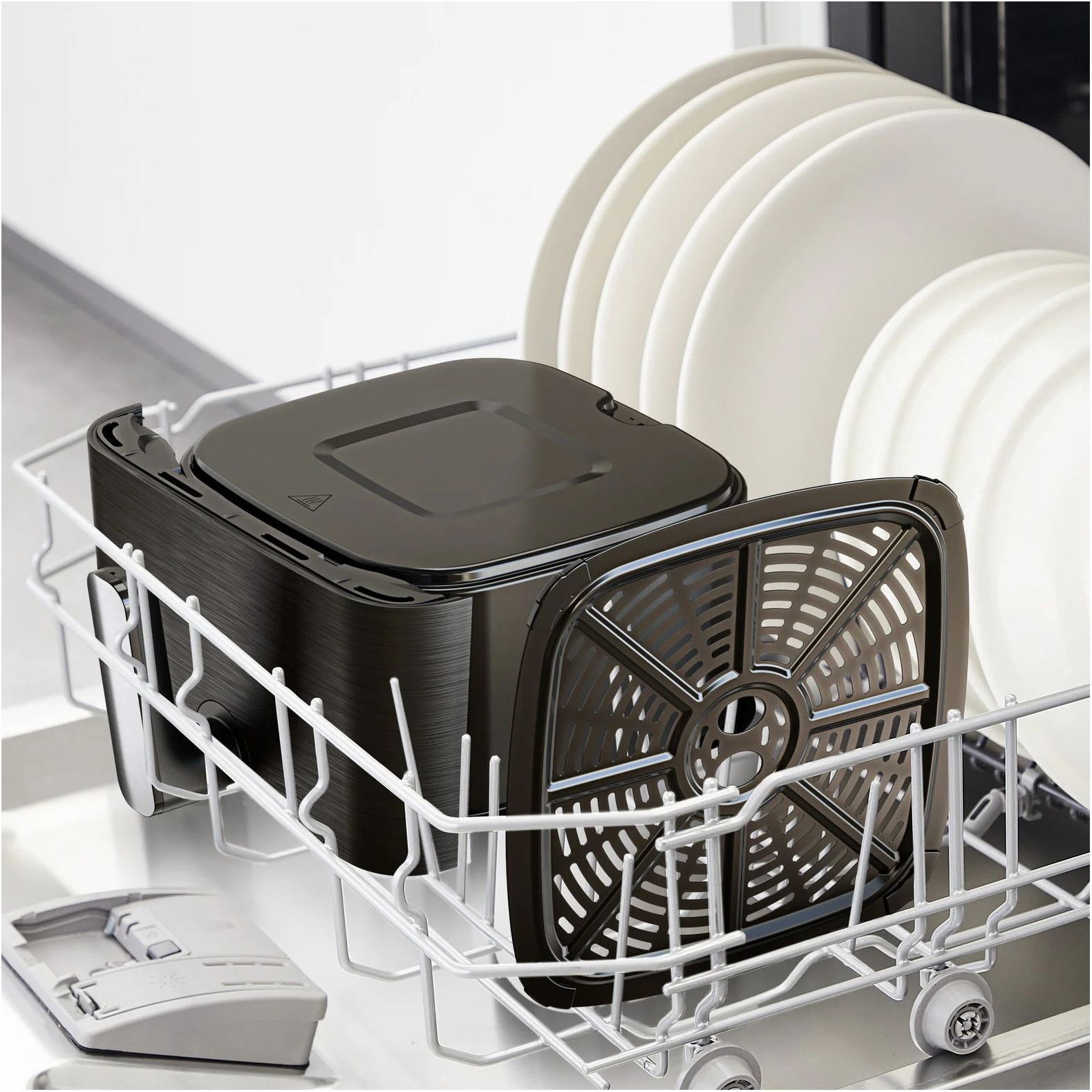 Мультипечь TEFAL Easy Fry Mega Compact EY8618E0 Black