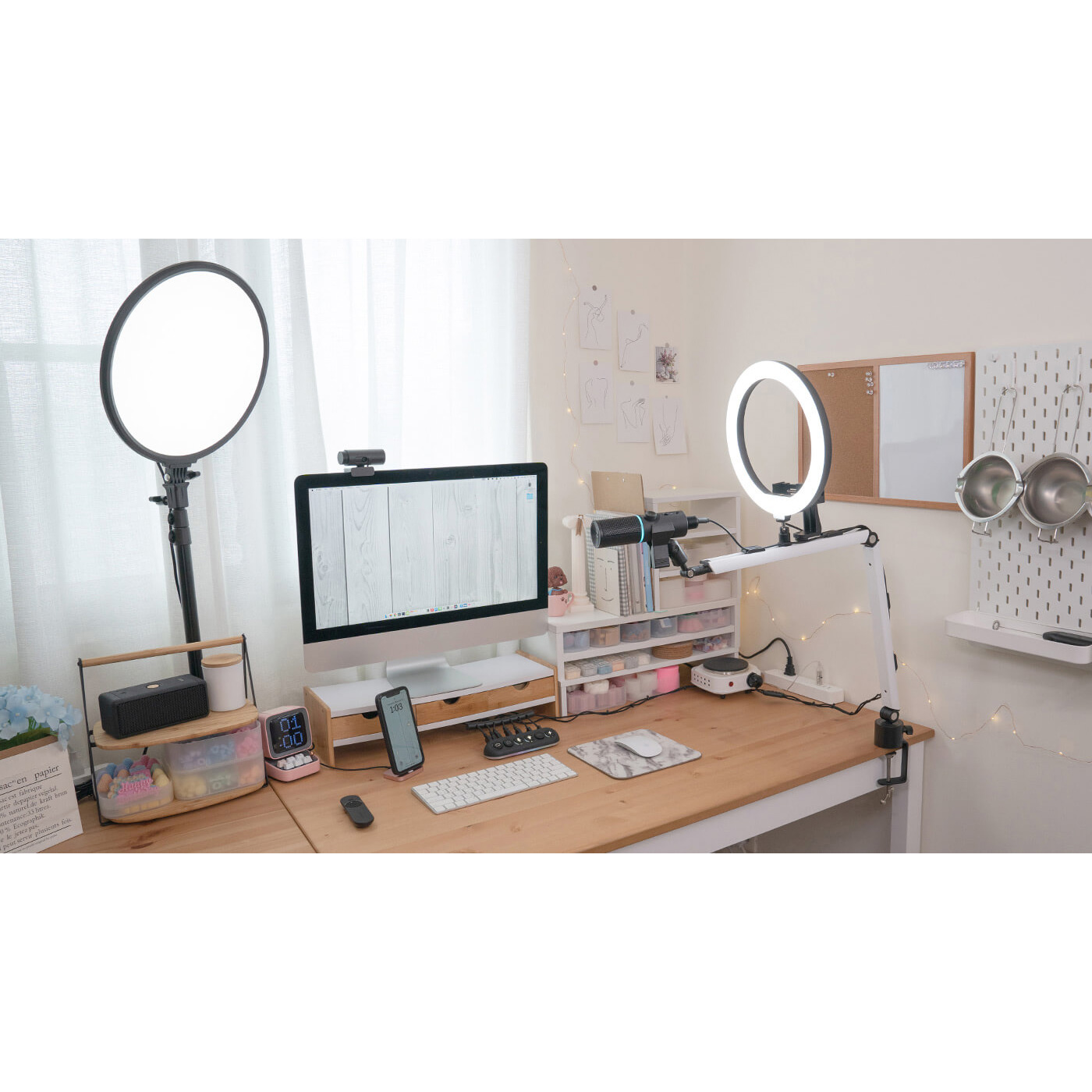 Кольцевая LED лампа STREAMPLIFY Glow Light 14