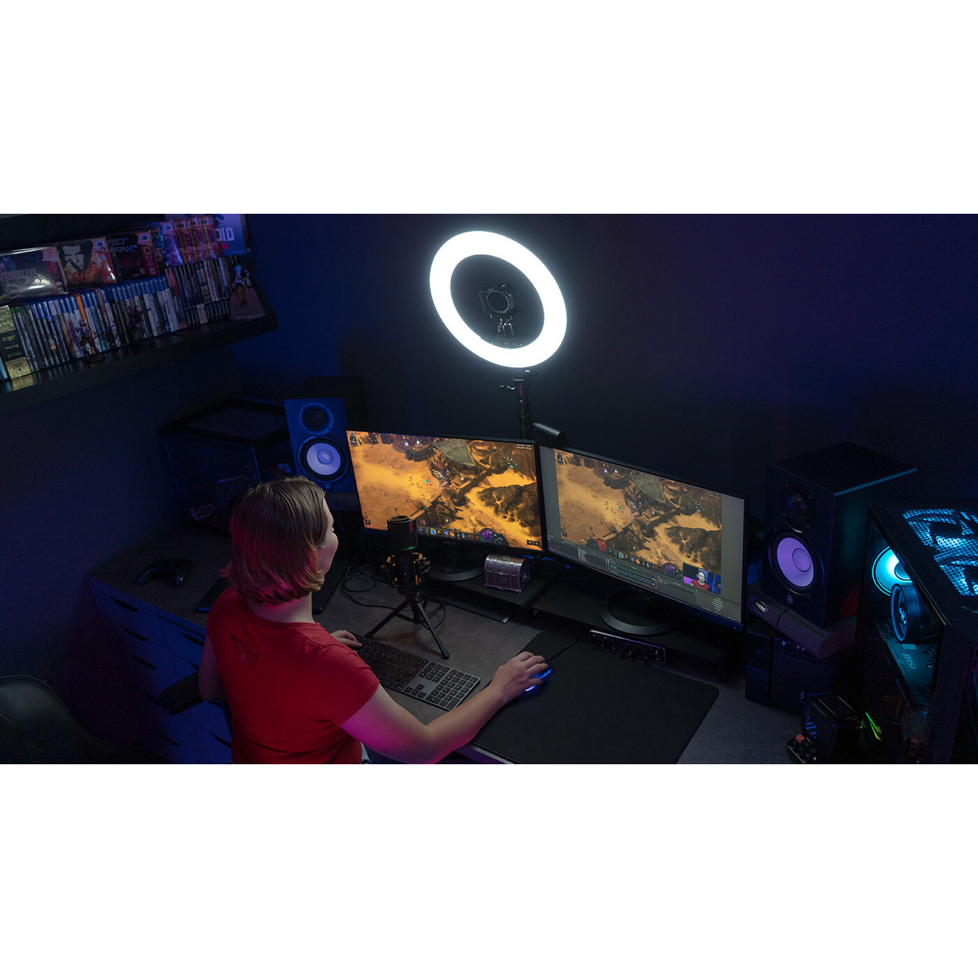 Кольцевая LED лампа STREAMPLIFY Light 14